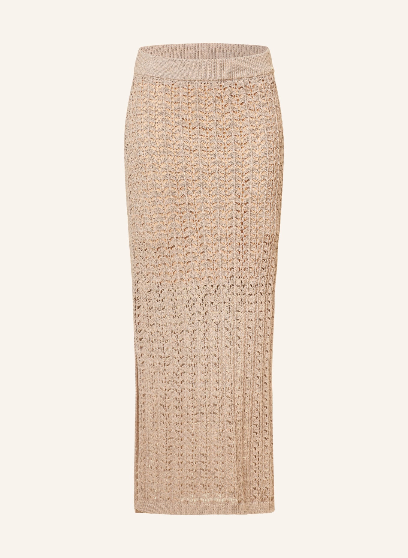 CINQUE Knit skirt CIVANILLA, Color: LIGHT BROWN (Image 1)