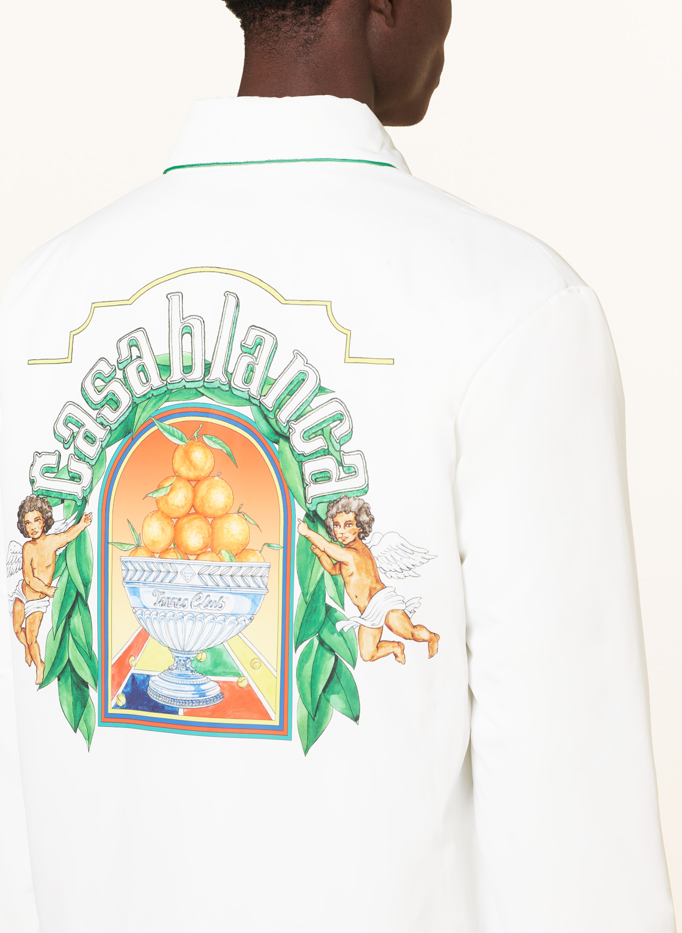 Casablanca Bomber jacket, Color: WHITE (Image 5)