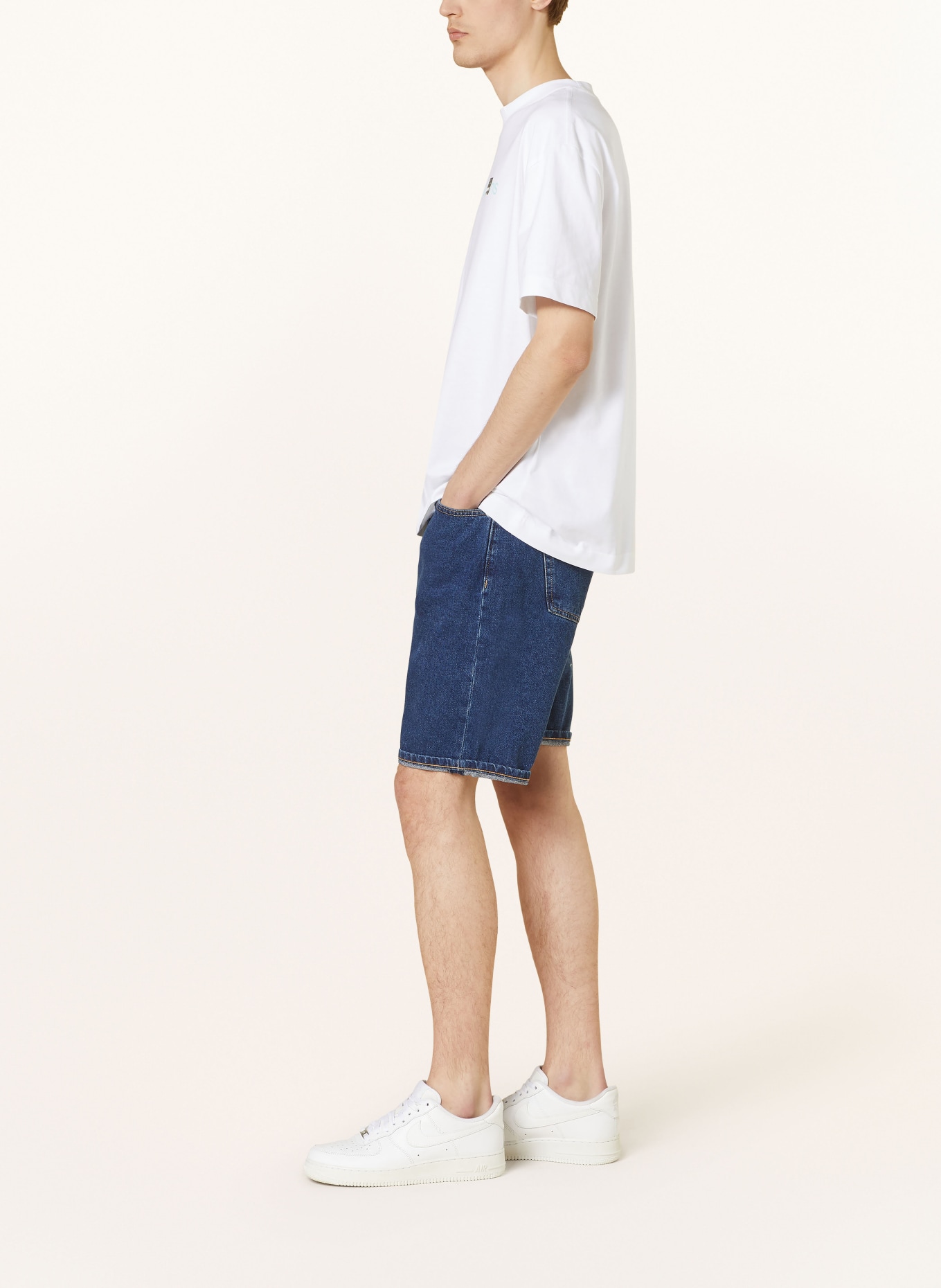 Calvin Klein Jeans Denim shorts regular fit, Color: 1BJ DENIM DARK (Image 4)