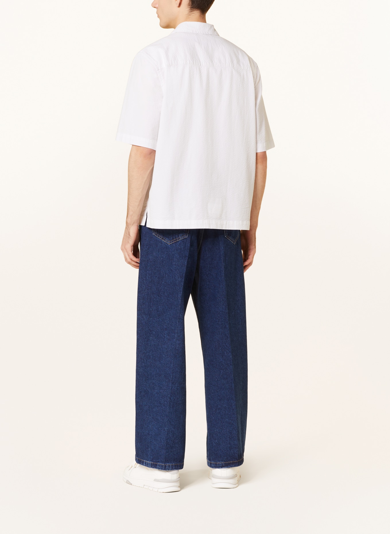 Calvin Klein Jeans Shirt relaxed fit, Color: WHITE (Image 3)