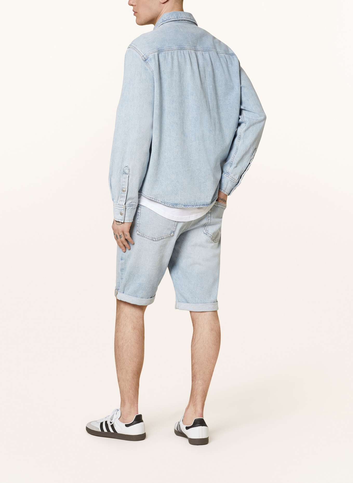 Calvin Klein Jeans Jeansowa koszula wierzchnia, Kolor: JASNONIEBIESKI (Obrazek 3)