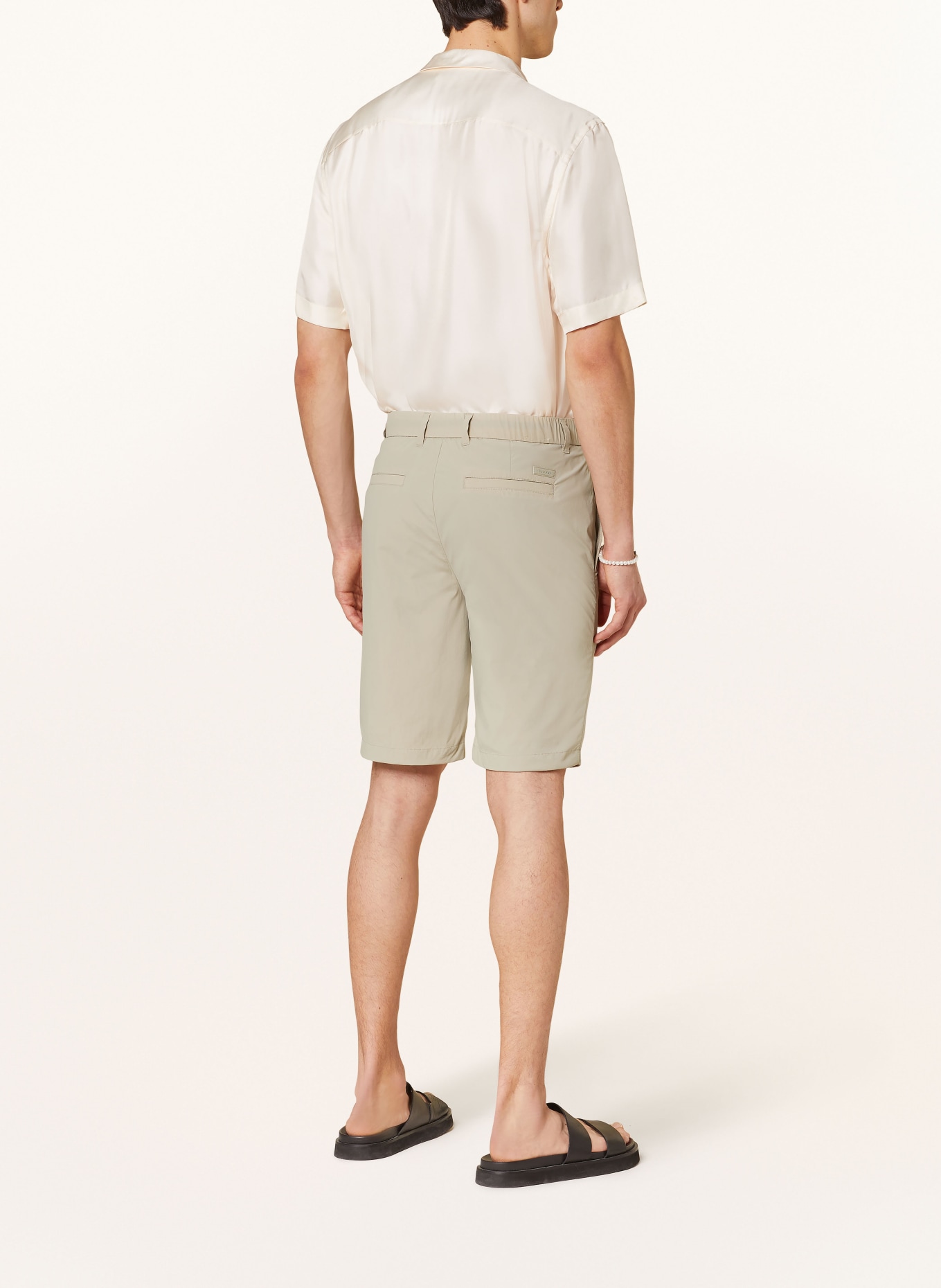 Calvin Klein Szorty regular straight fit, Kolor: JASNOBRĄZOWY (Obrazek 3)