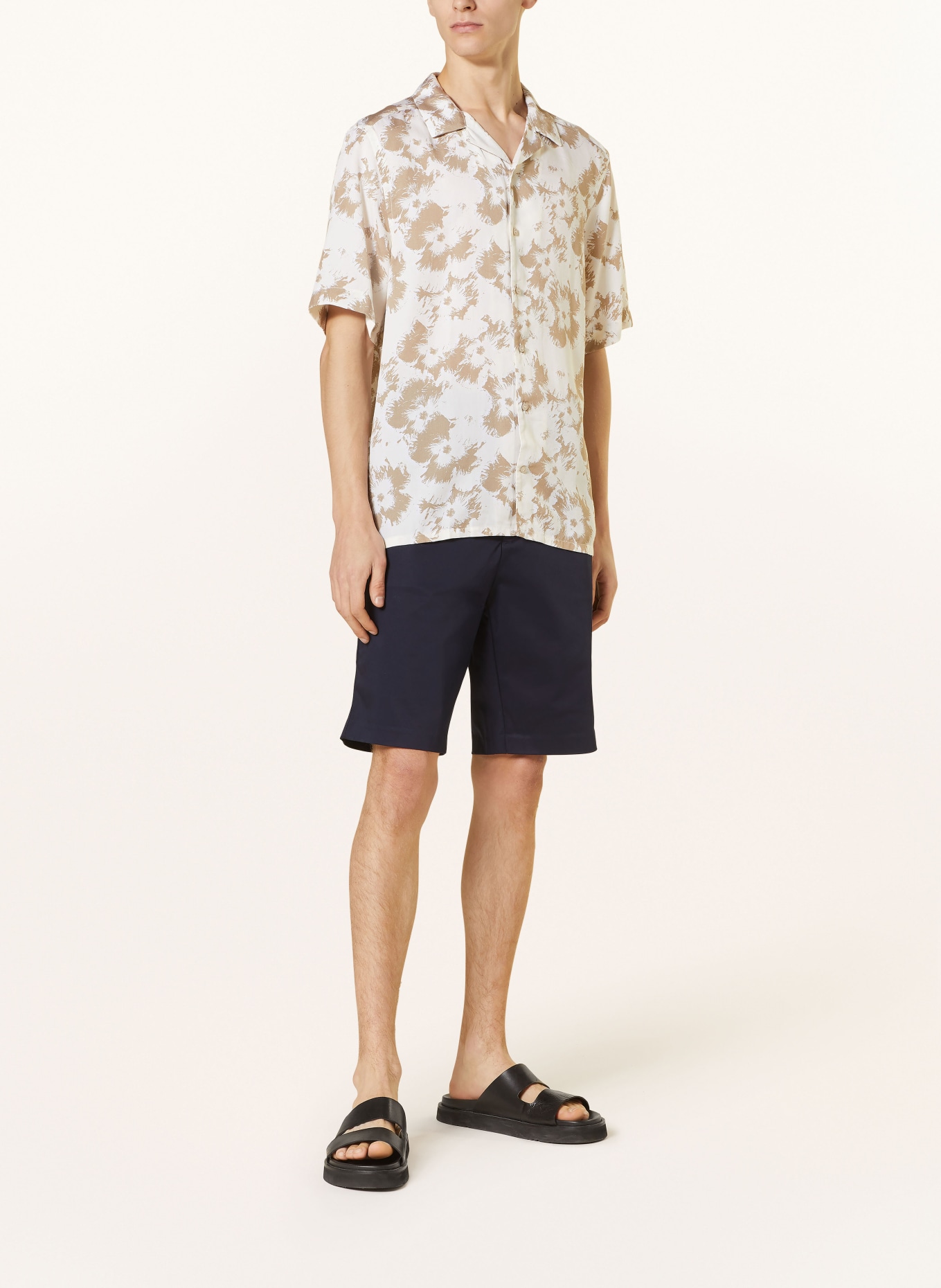 Calvin Klein Koszula z klapami regular fit, Kolor: BEŻOWY/ KREMOWY (Obrazek 2)