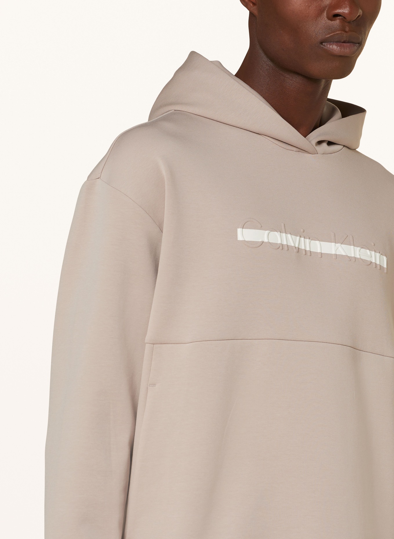 Calvin Klein Hoodie: BEIGE
