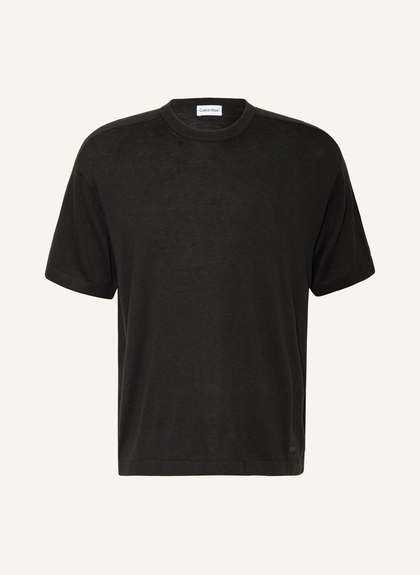 Calvin Klein Úpletové tričko, Barva: ČERNÁ (Obrázek 1)