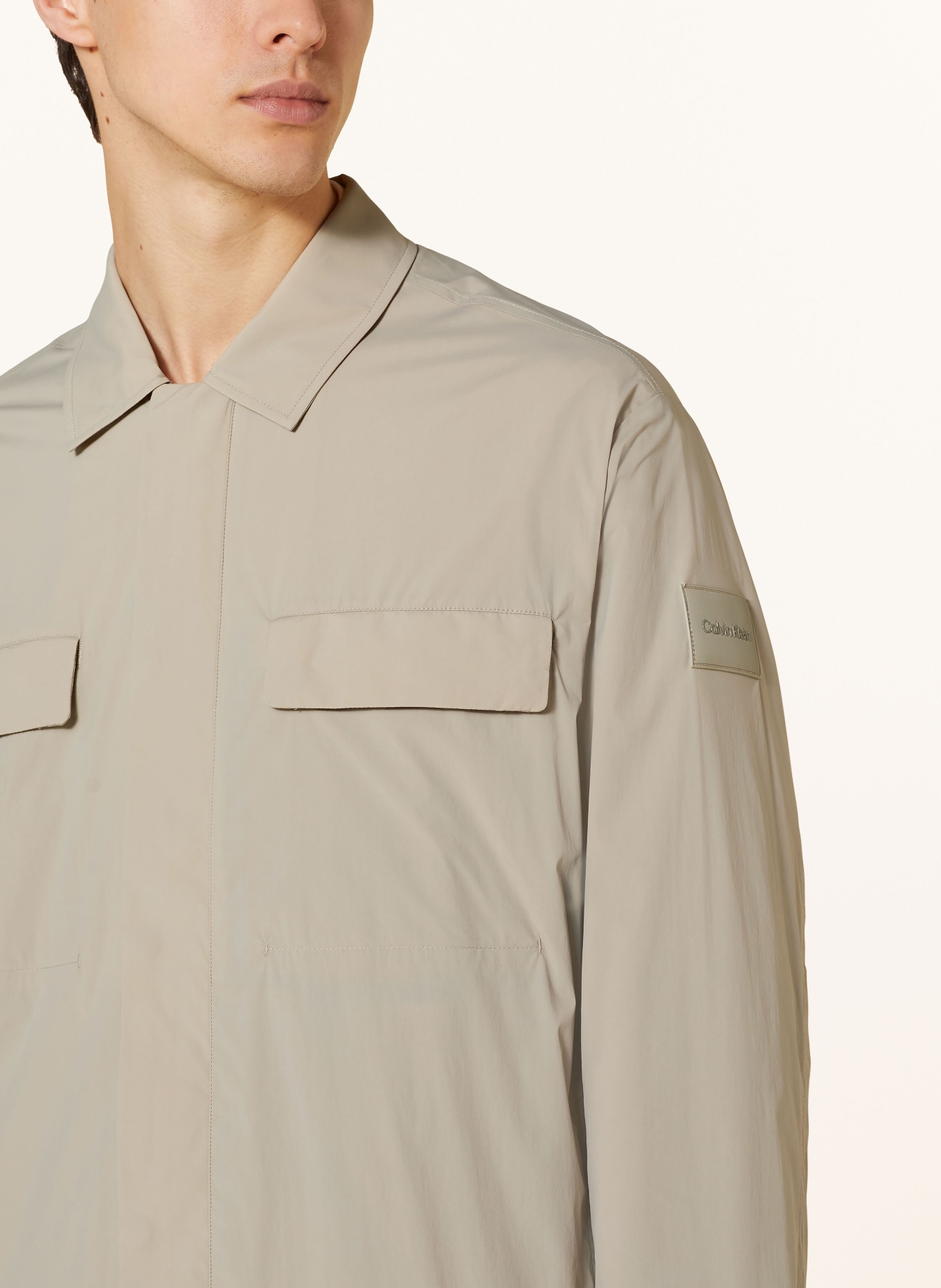 Calvin Klein Bomber jacket, Color: BEIGE (Image 4)