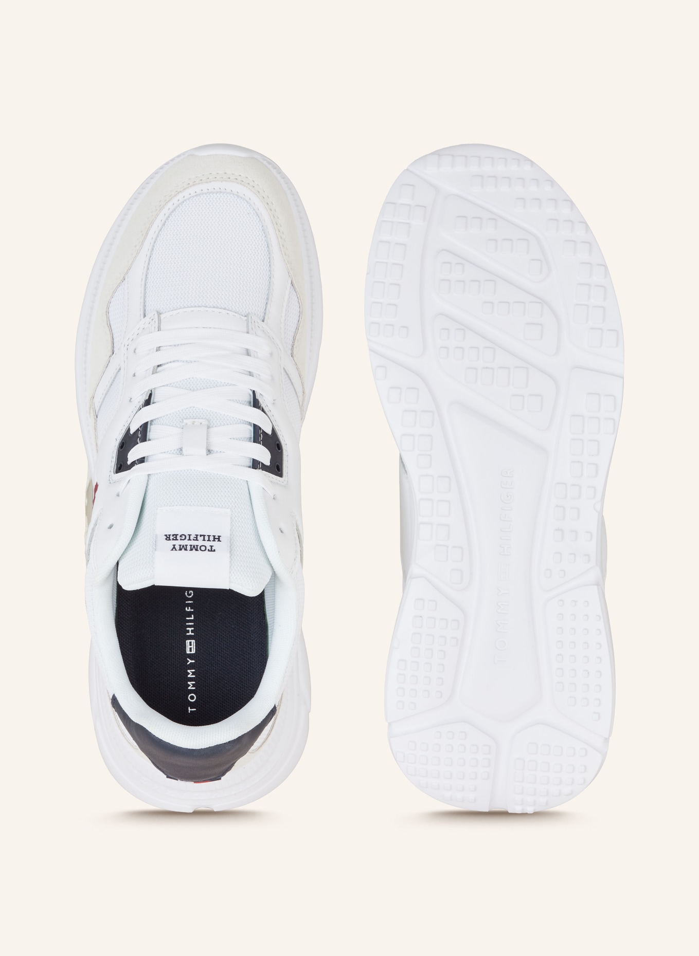 TOMMY HILFIGER Sneakers, Color: WHITE/ DARK BLUE (Image 5)