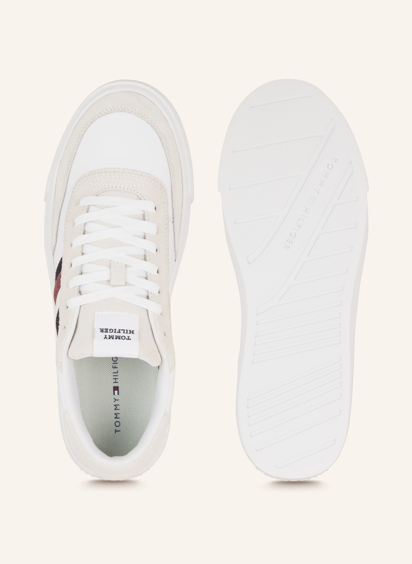 TOMMY HILFIGER Sneakers, Color: WHITE/ CREAM (Image 5)