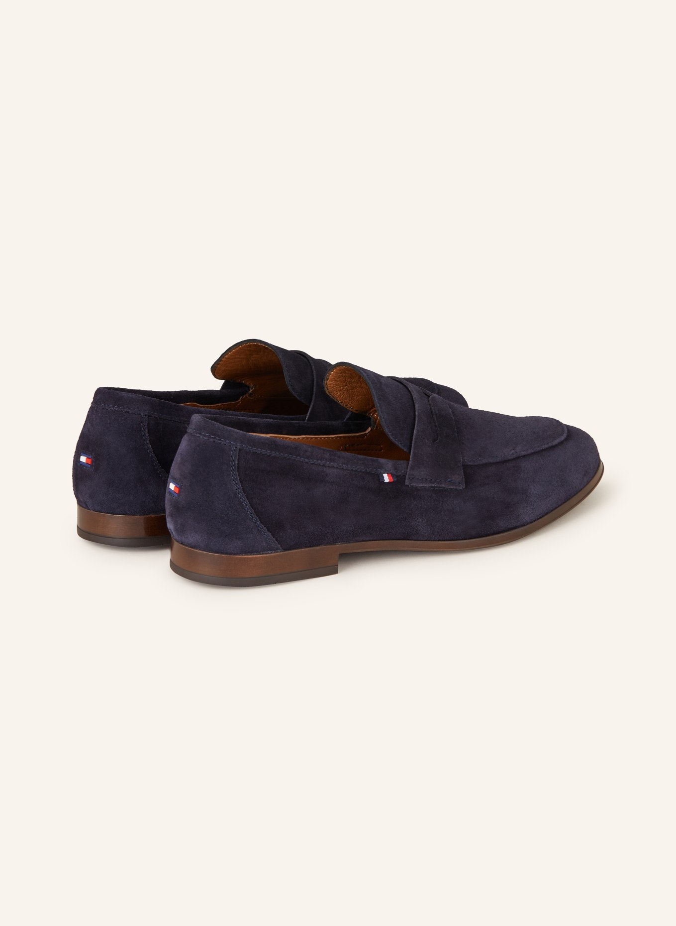 TOMMY HILFIGER Penny loafers: DONKERBLAUW