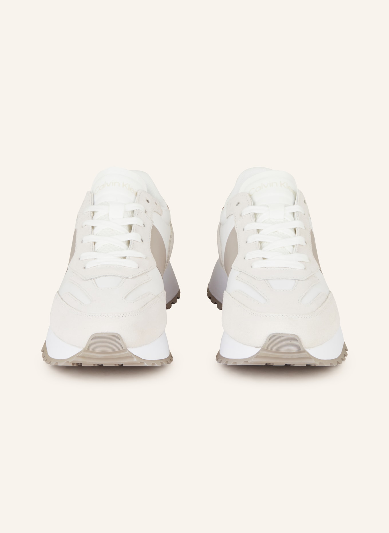 Calvin Klein Sneakers, Color: WHITE/ LIGHT GRAY/ GRAY (Image 3)