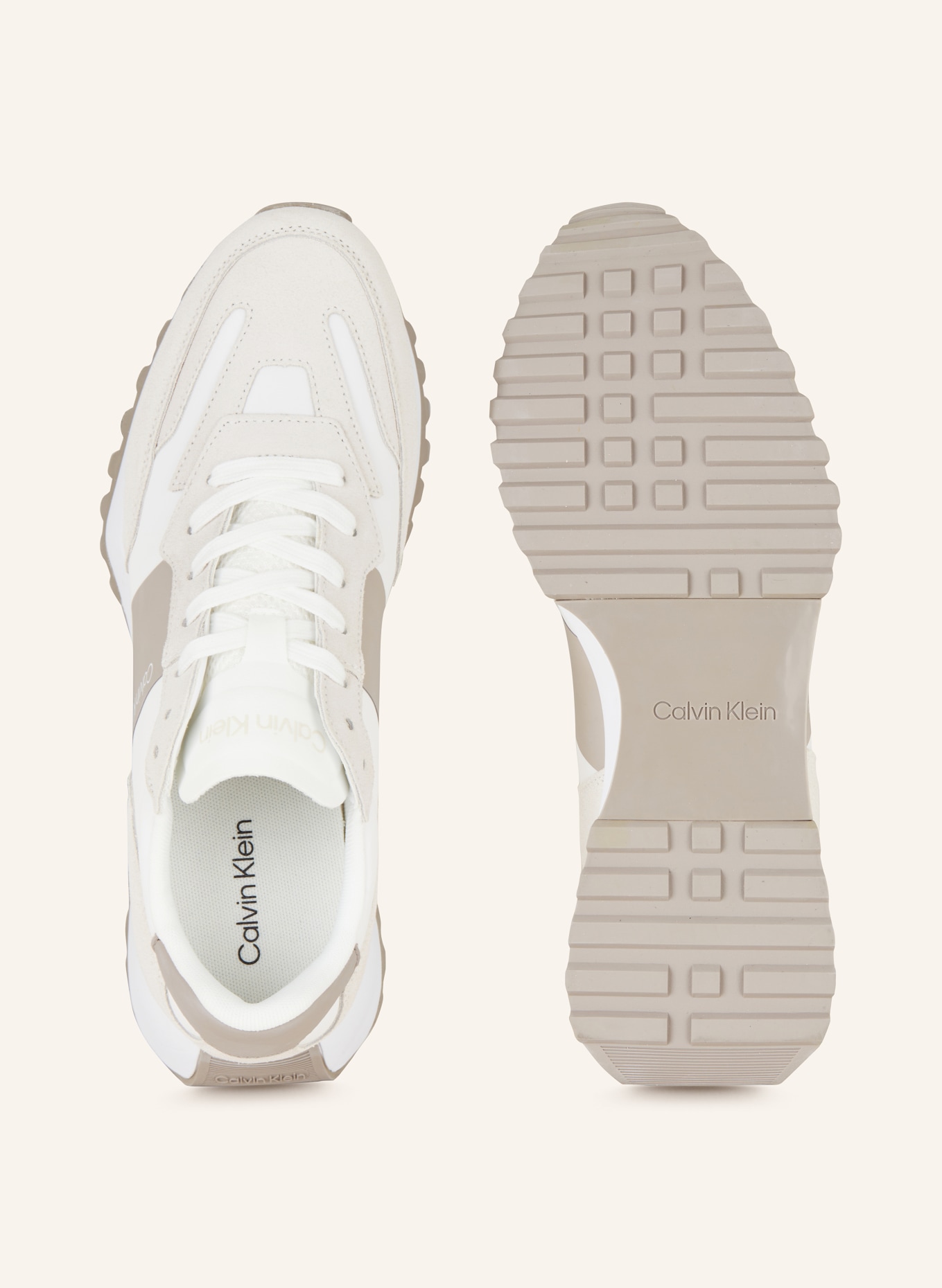 Calvin Klein Sneakers, Color: WHITE/ LIGHT GRAY/ GRAY (Image 5)