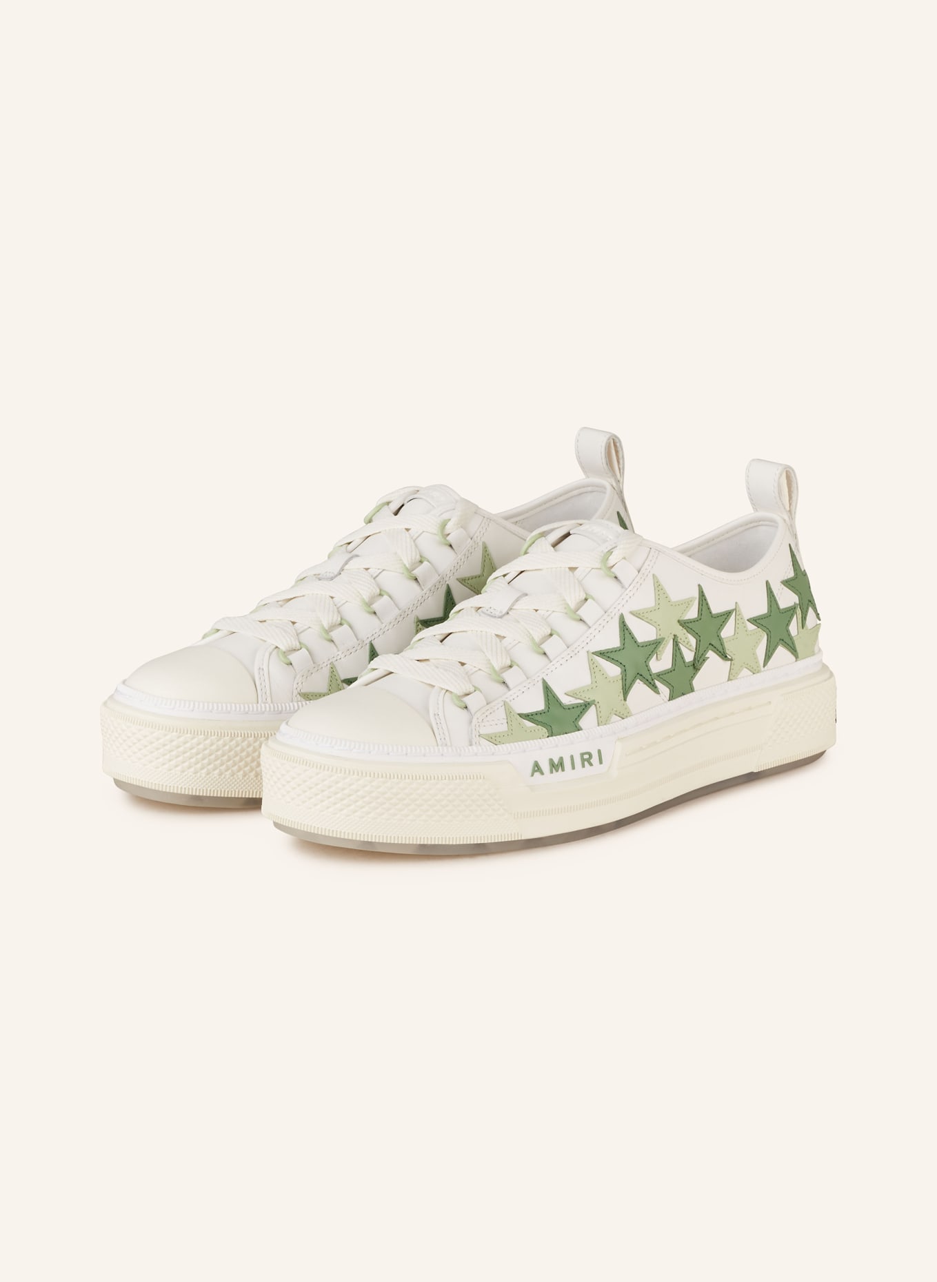 AMIRI Sneakers STARS COURT, Color: WHITE/ MINT (Image 1)