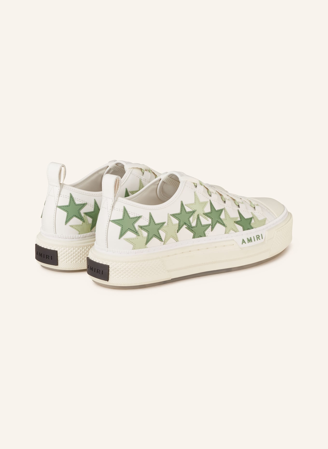 AMIRI Sneaker STARS COURT, Farbe: WEISS/ MINT (Bild 2)
