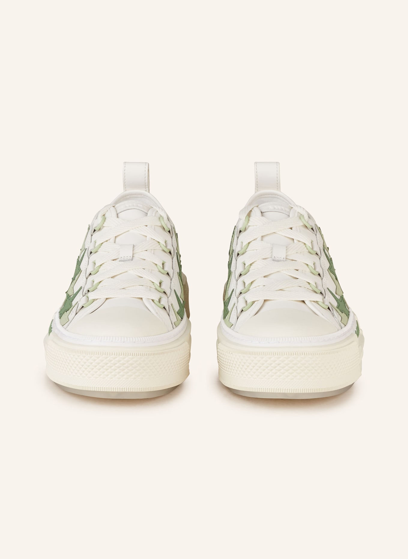 AMIRI Sneakers STARS COURT, Color: WHITE/ MINT (Image 3)