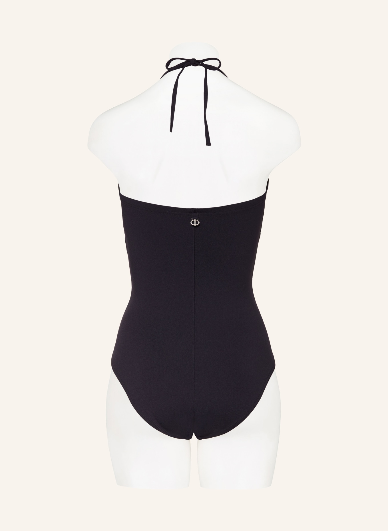 IODUS Bandeau swimsuit AQUILA, Color: BLACK (Image 3)