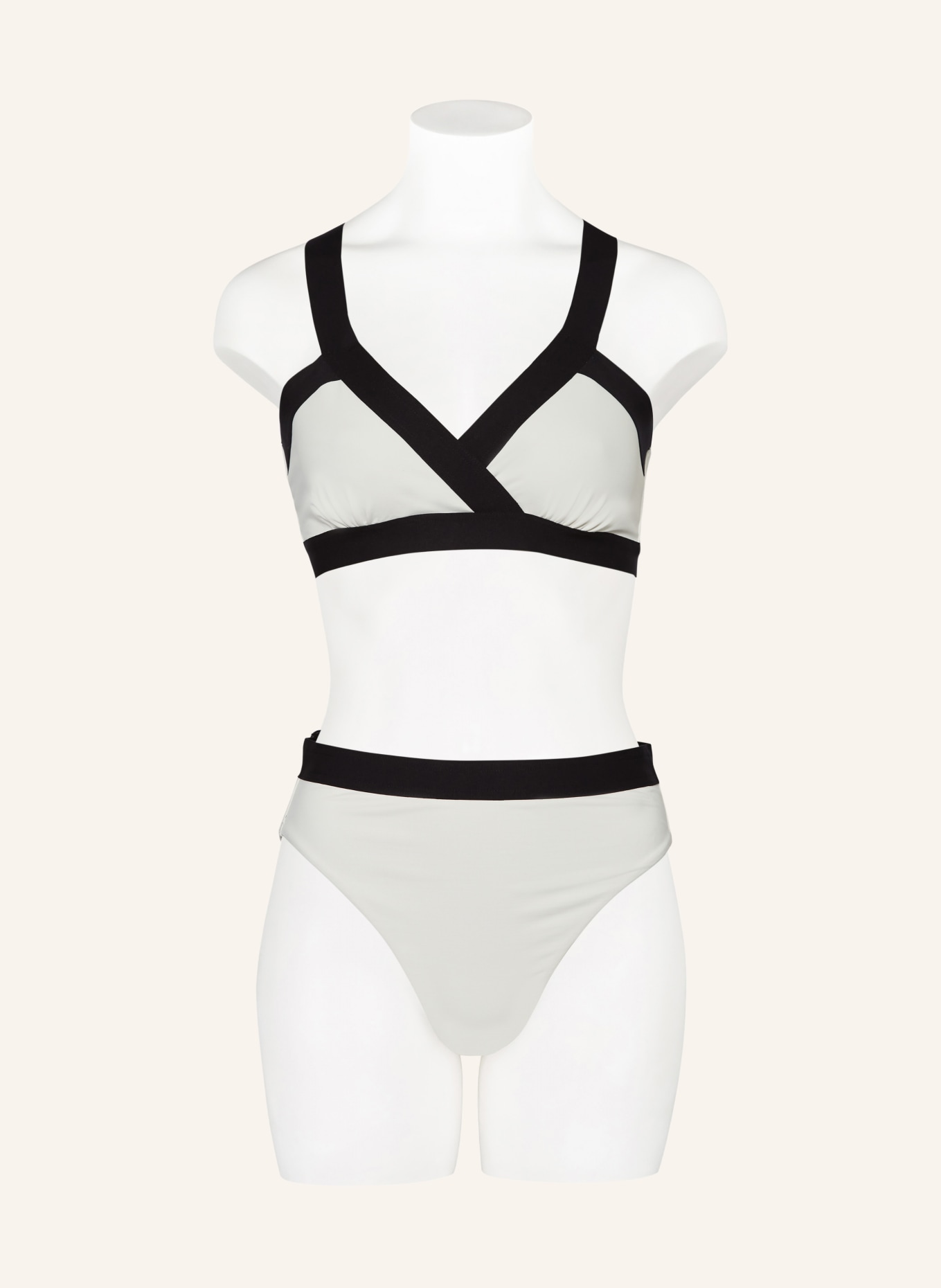 IODUS Bralette bikini ALYA, Color: WHITE (Image 2)