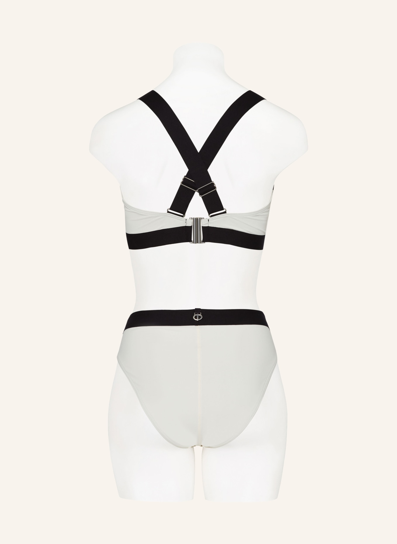 IODUS Bralette bikini ALYA, Color: WHITE (Image 3)