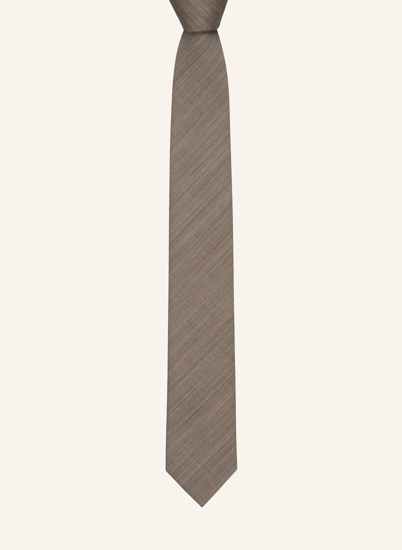 TIGER OF SWEDEN Krawatte TAILOR 3, Farbe: ROSÉ/ BEIGE (Bild 2)