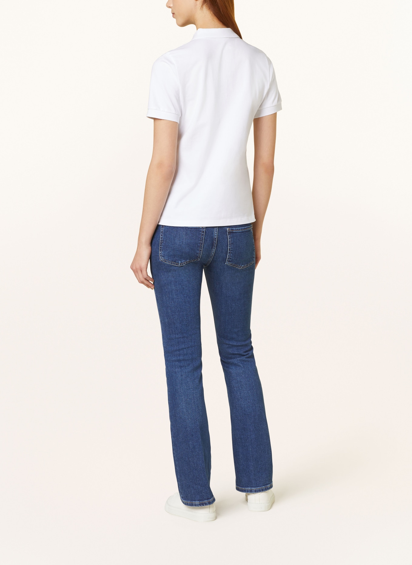 darling harbour Pique polo shirt, Color: WEISS (Image 3)