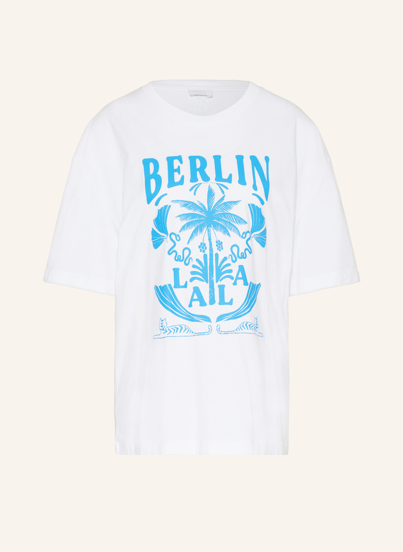 Lala Berlin T-shirt CELIA, Kolor: BIAŁY (Obrazek 1)