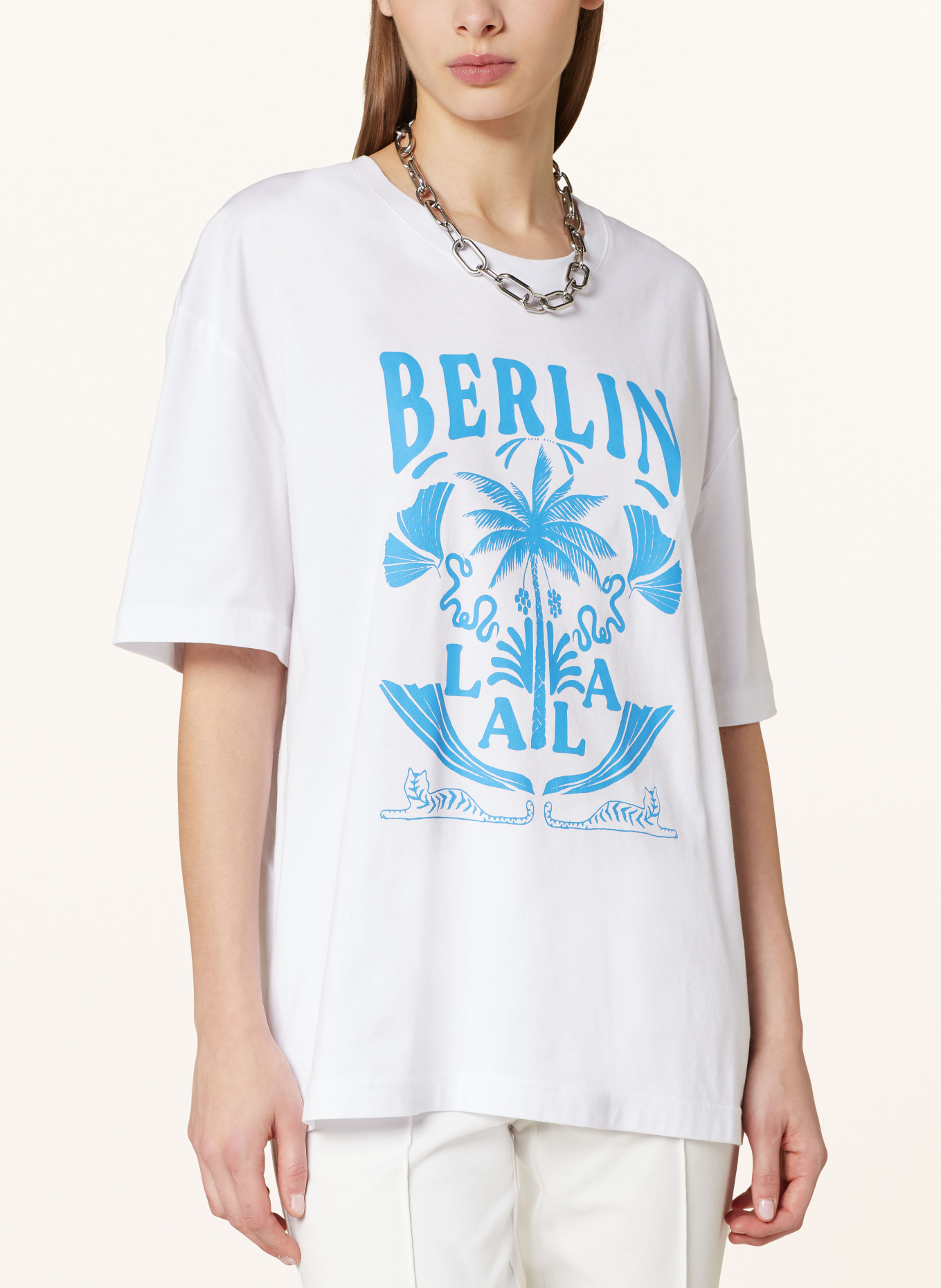 Lala Berlin T-Shirt CELIA, Farbe: WEISS (Bild 4)