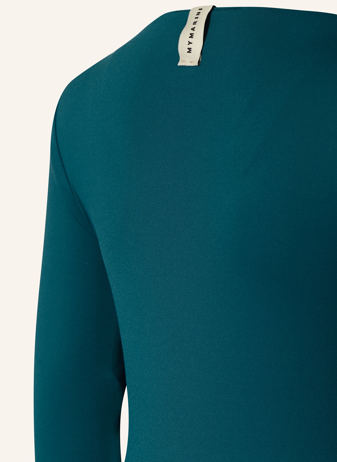 MYMARINI Koszulka z długim rękawem SURFSHIRT dwustronna z ochroną UV 50, Kolor: PETROL/ TURKUSOWY (Obrazek 3)