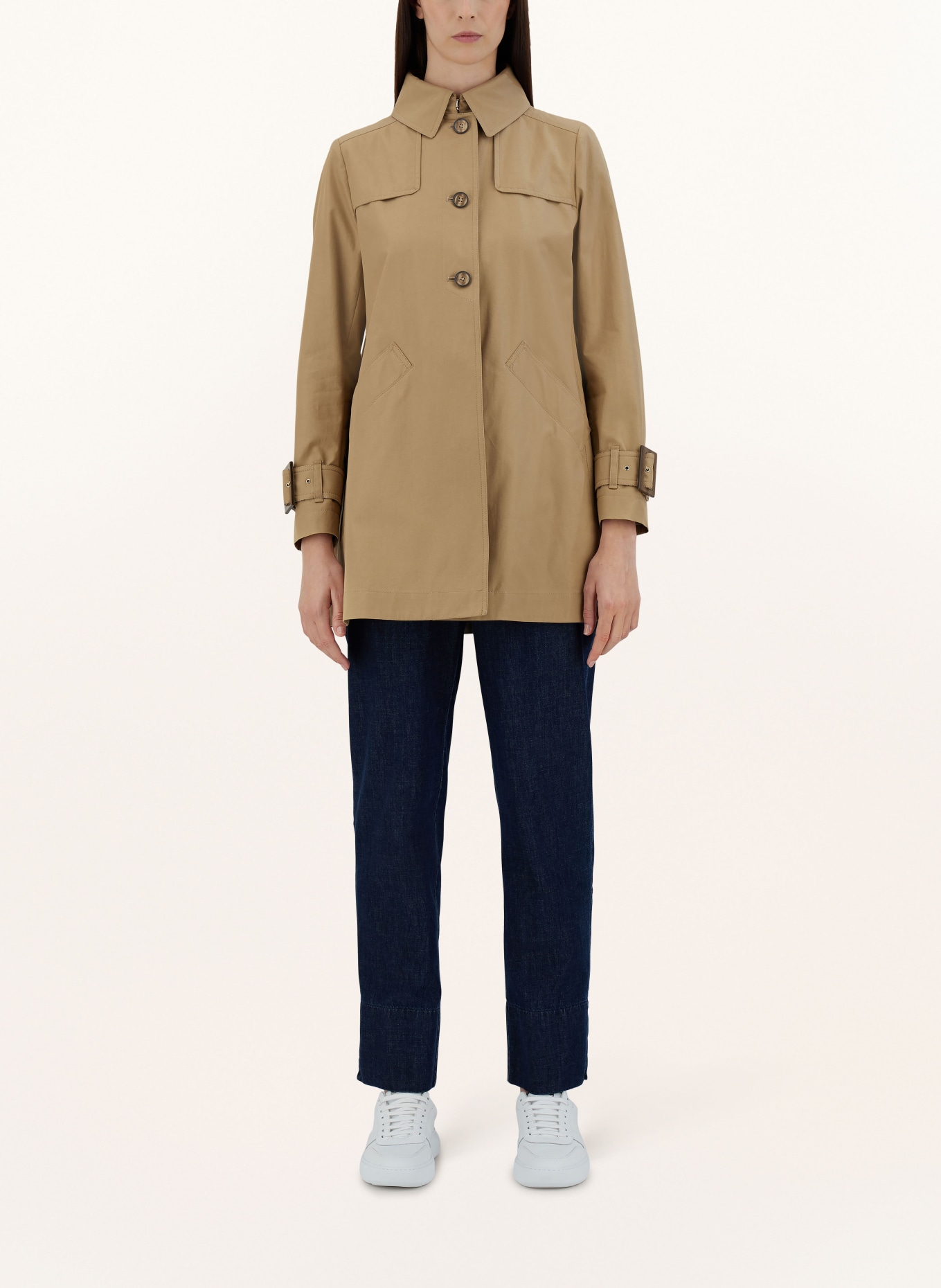 HERNO Trench coat, Color: LIGHT BROWN (Image 2)