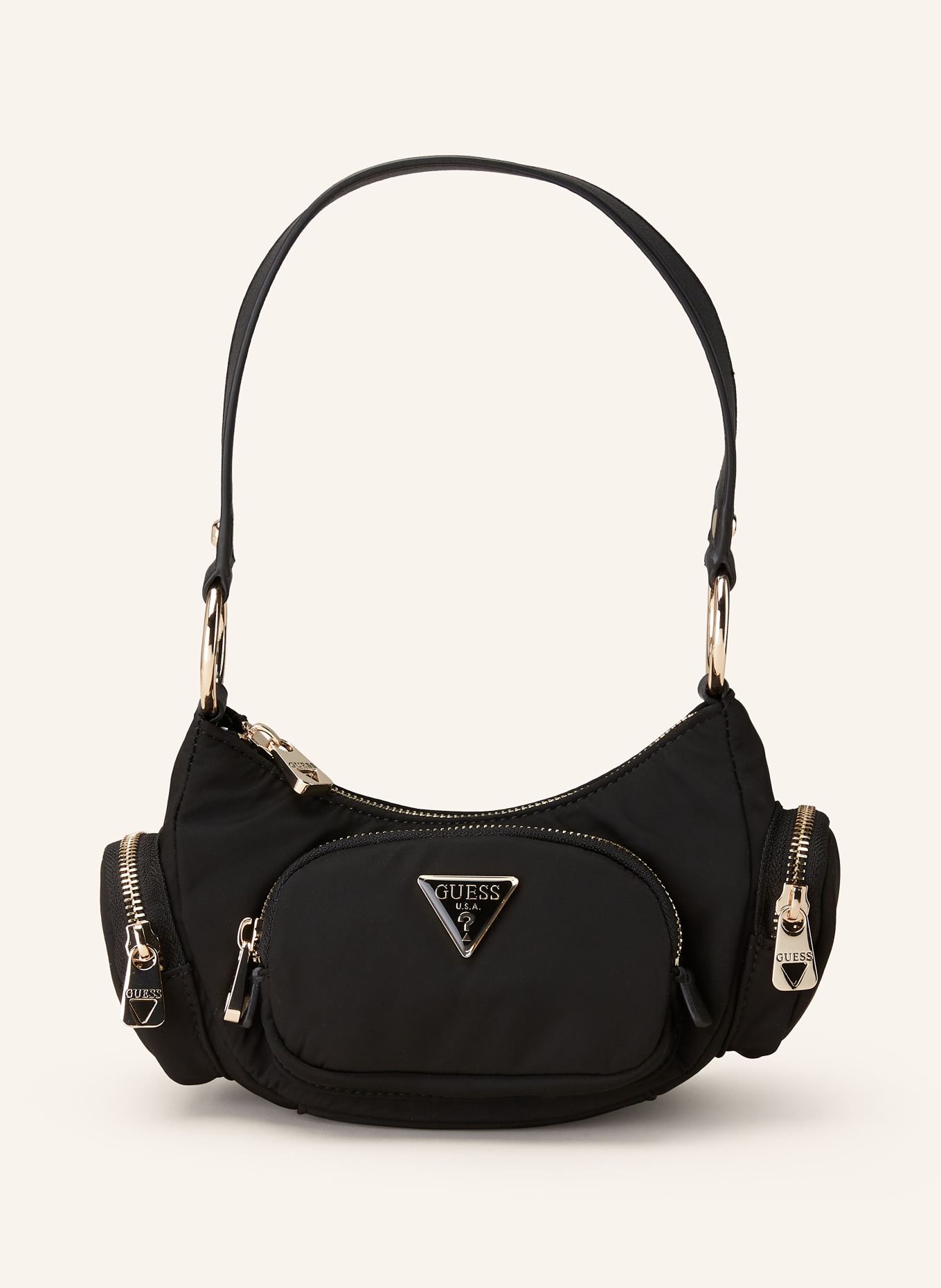 GUESS Handbag GEMMA MINI, Color: BLACK (Image 1)