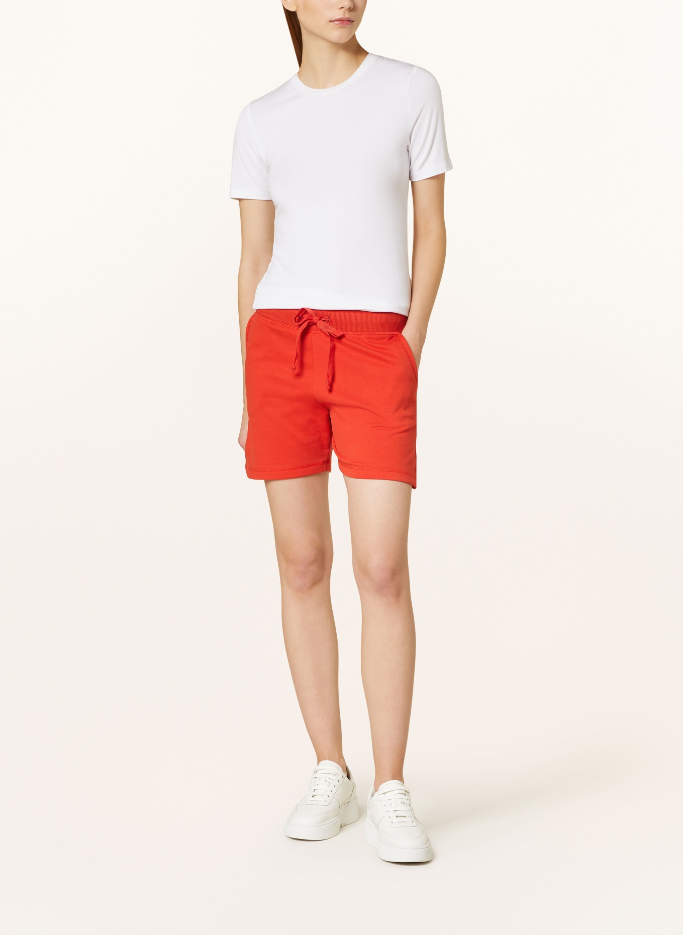 darling harbour Sweatshorts, Farbe: orangerot (Bild 2)