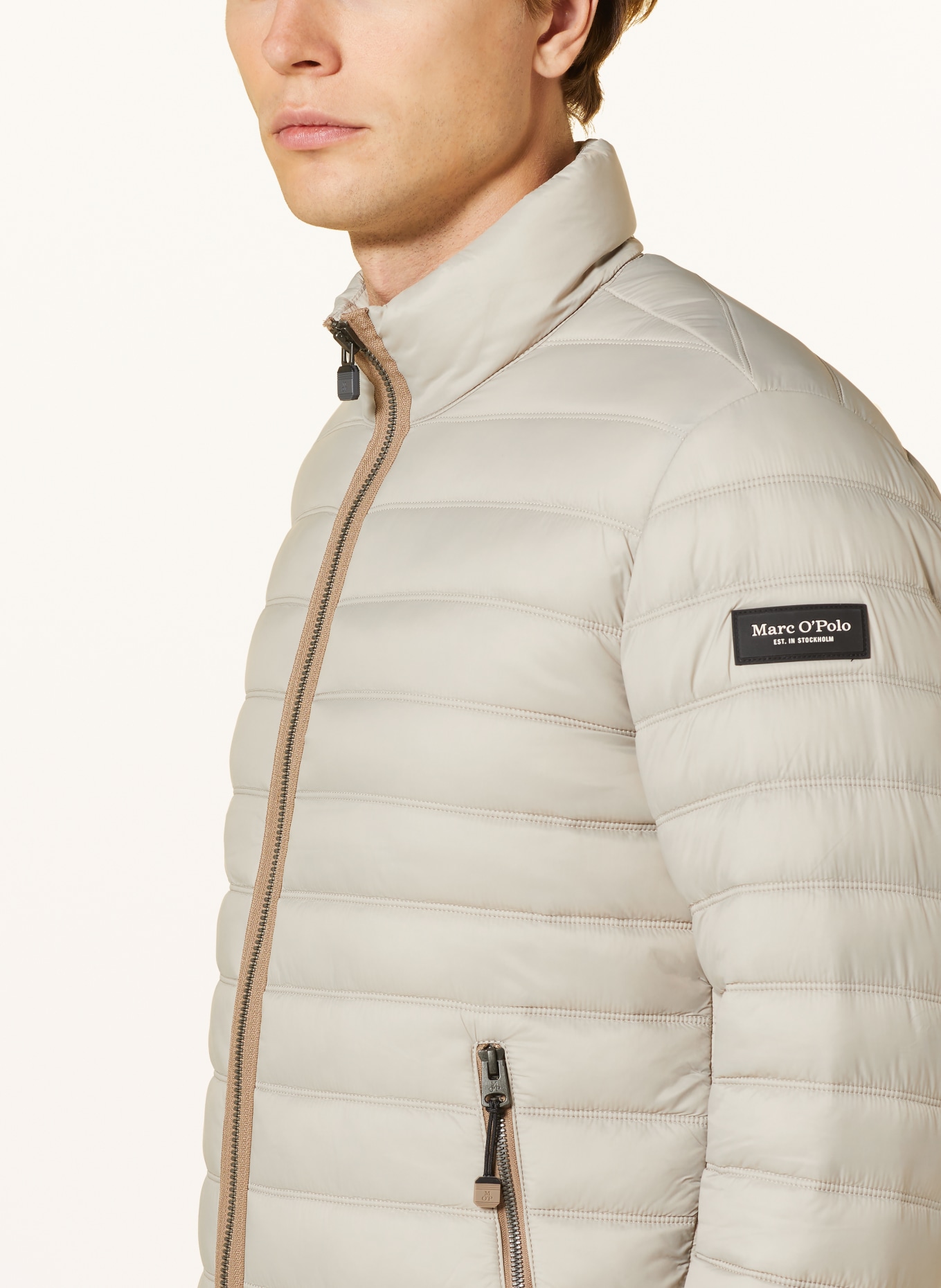 Marc O'Polo Quilted jacket, Color: BEIGE (Image 4)