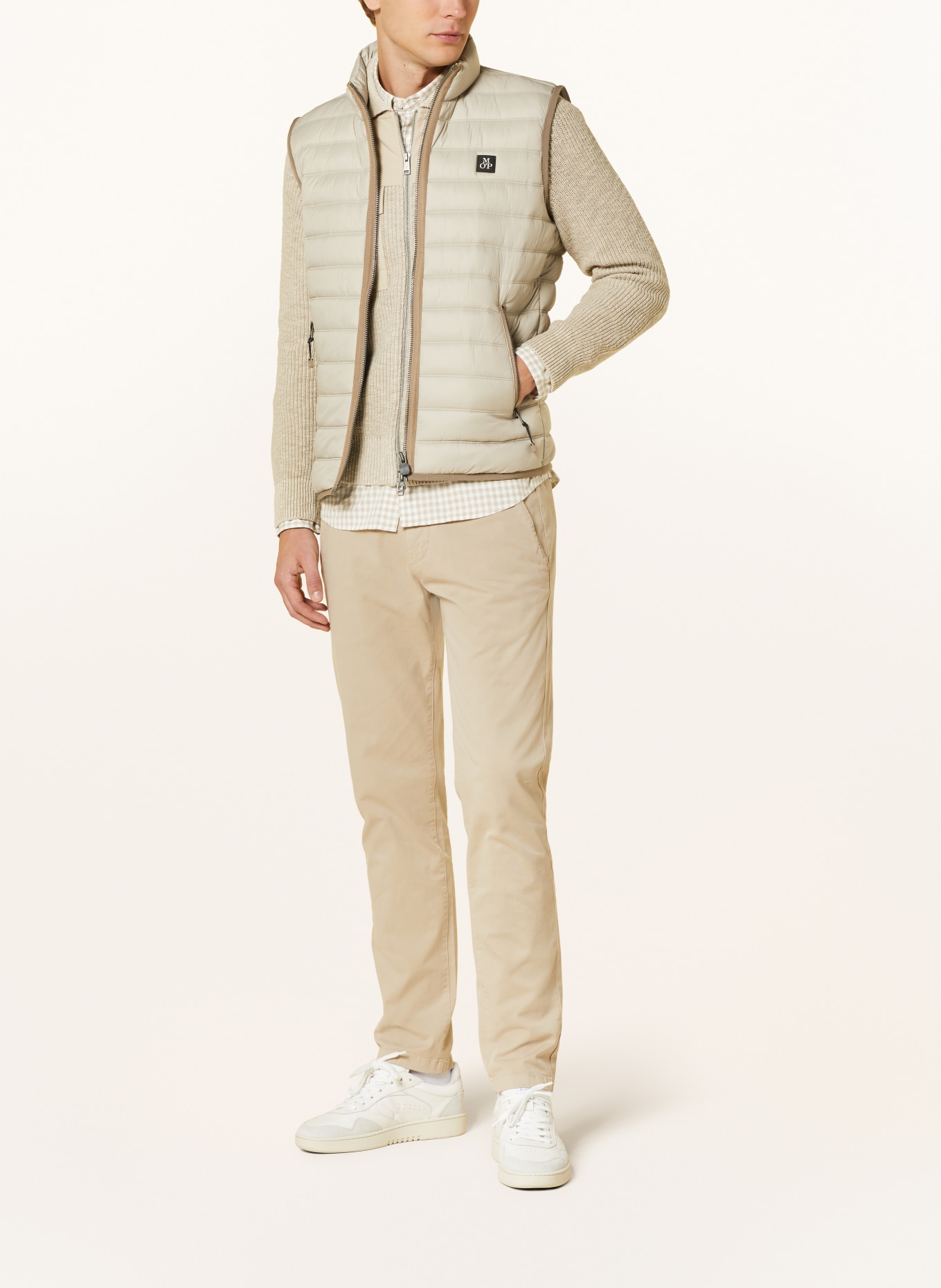 Marc O'Polo Quilted vest, Color: LIGHT BROWN (Image 2)