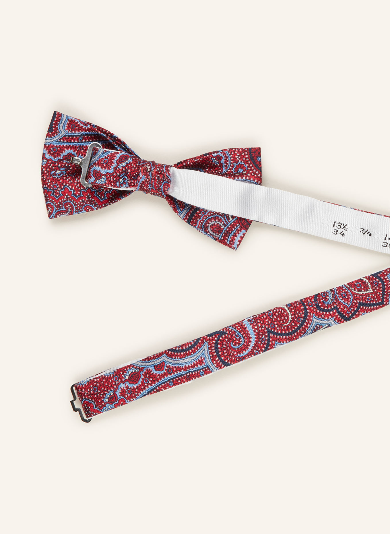Prince BOWTIE Set: Suspenders, bow tie and pocket square, Color: 2500 M-ROT (Image 3)