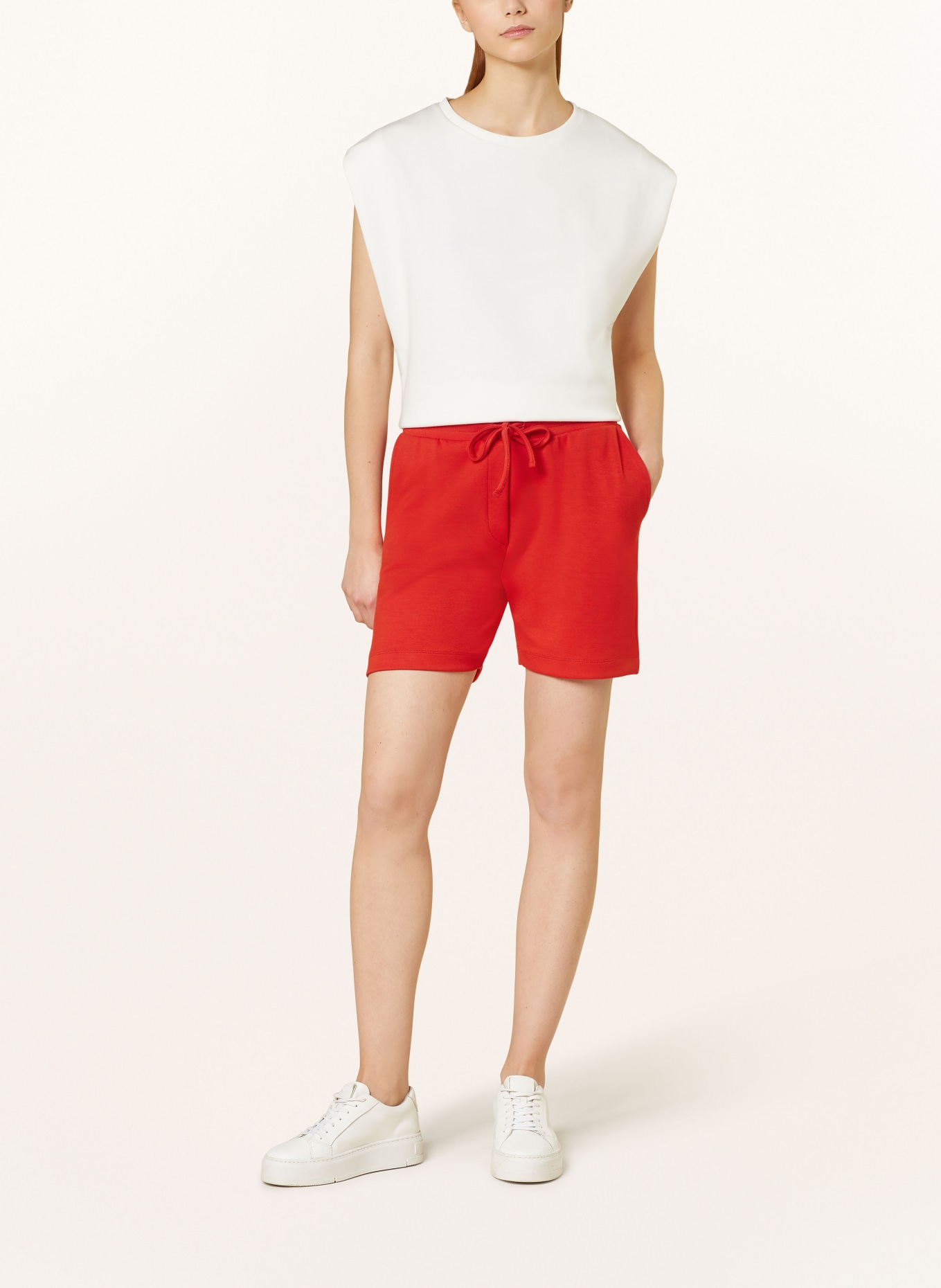 darling harbour Sweat shorts, Color: orangerot (Image 2)