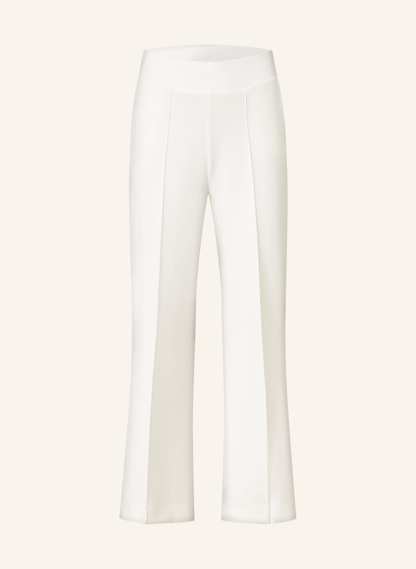 darling harbour Wide leg trousers, Color: OFFWHITE (Image 1)