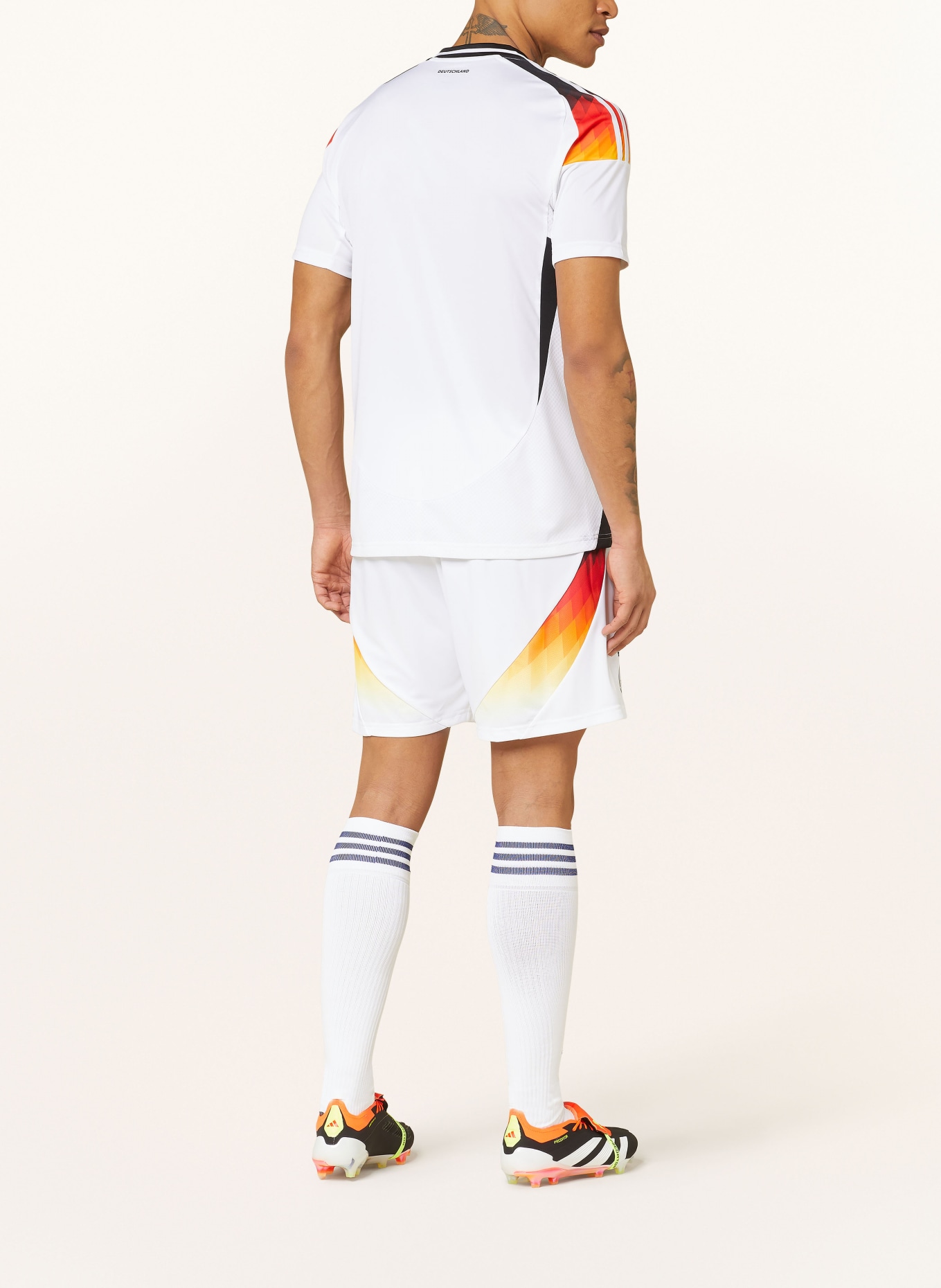 adidas Koszulka domowa NIEMCY 24 dla mężczyzn, Kolor: BIAŁY/ CZARNY/ CZERWONY (Obrazek 3)