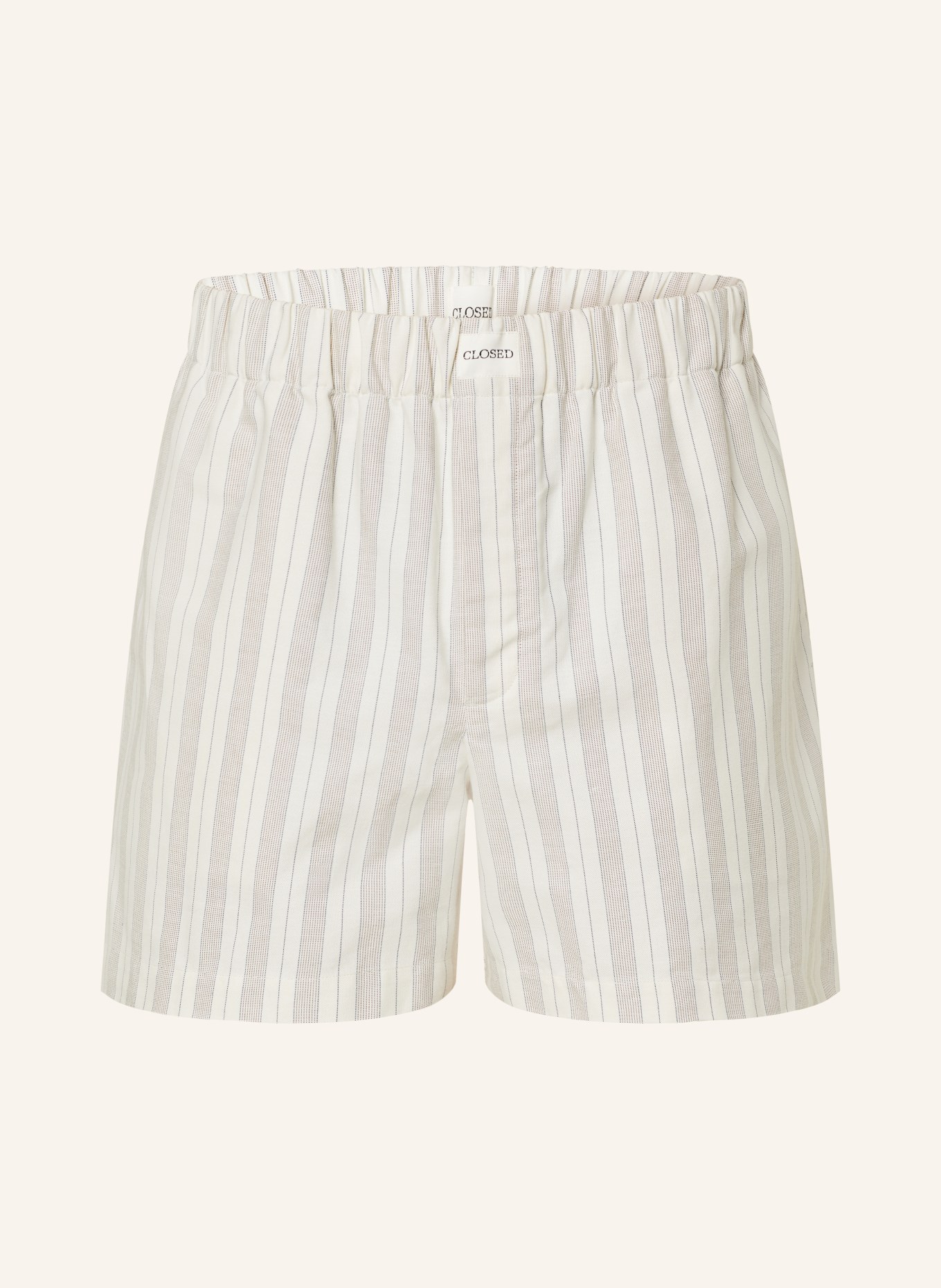 CLOSED Shorts, Color: CREAM/ BEIGE/ TEAL (Image 1)