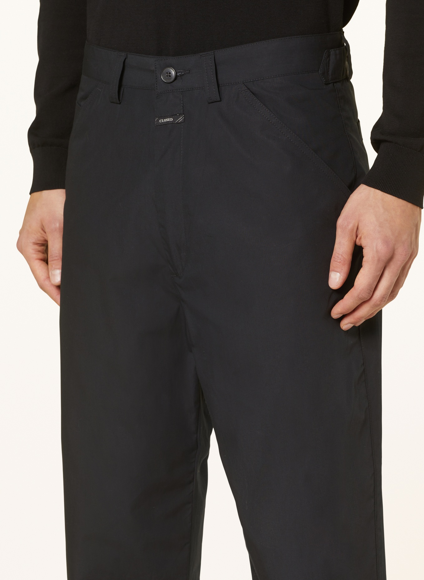 CLOSED Spodnie DOVER relaxed fit, Kolor: CZARNY (Obrazek 6)