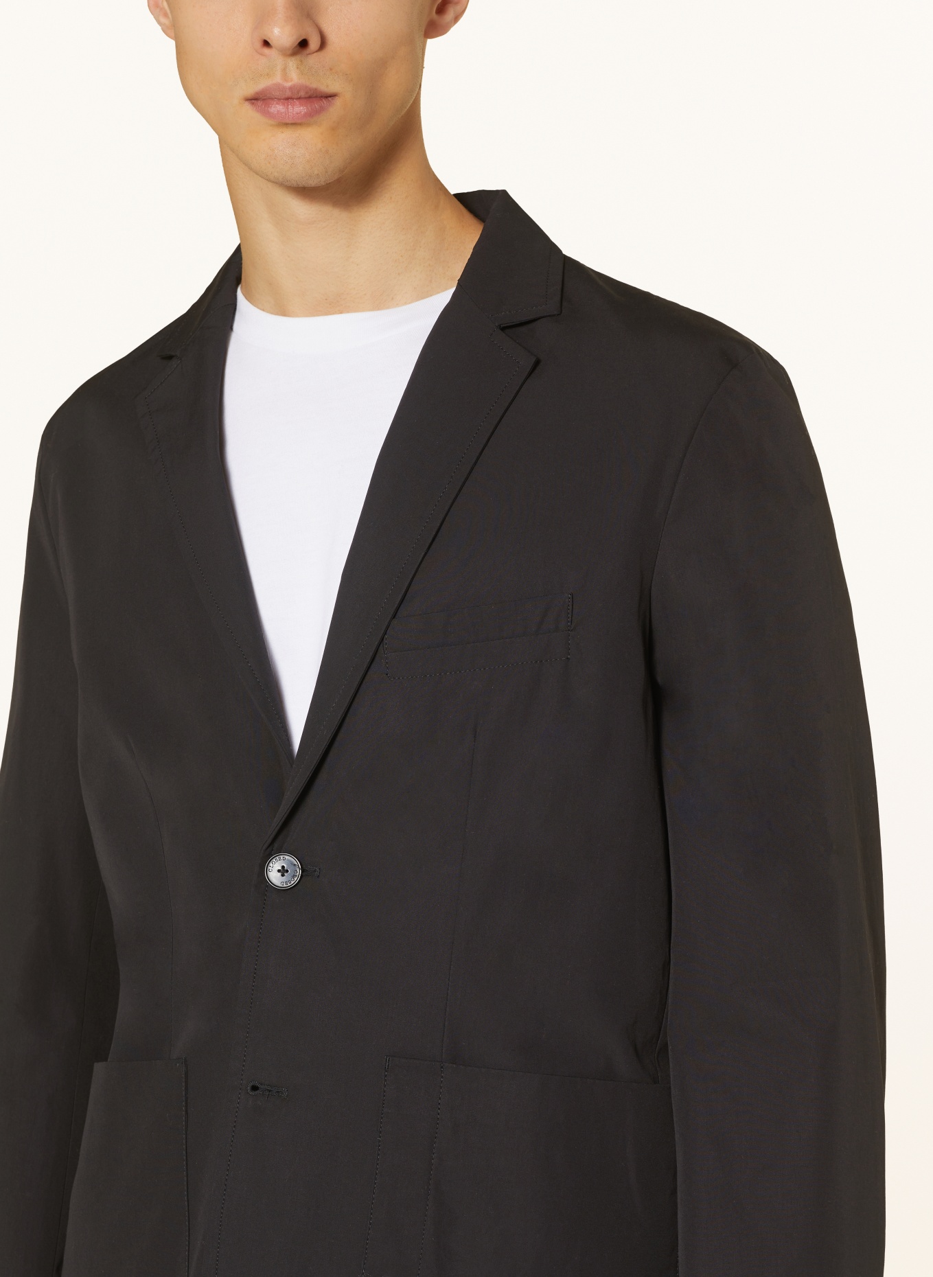 CLOSED Tailored jacket regular fit, Color: BLACK (Image 5)