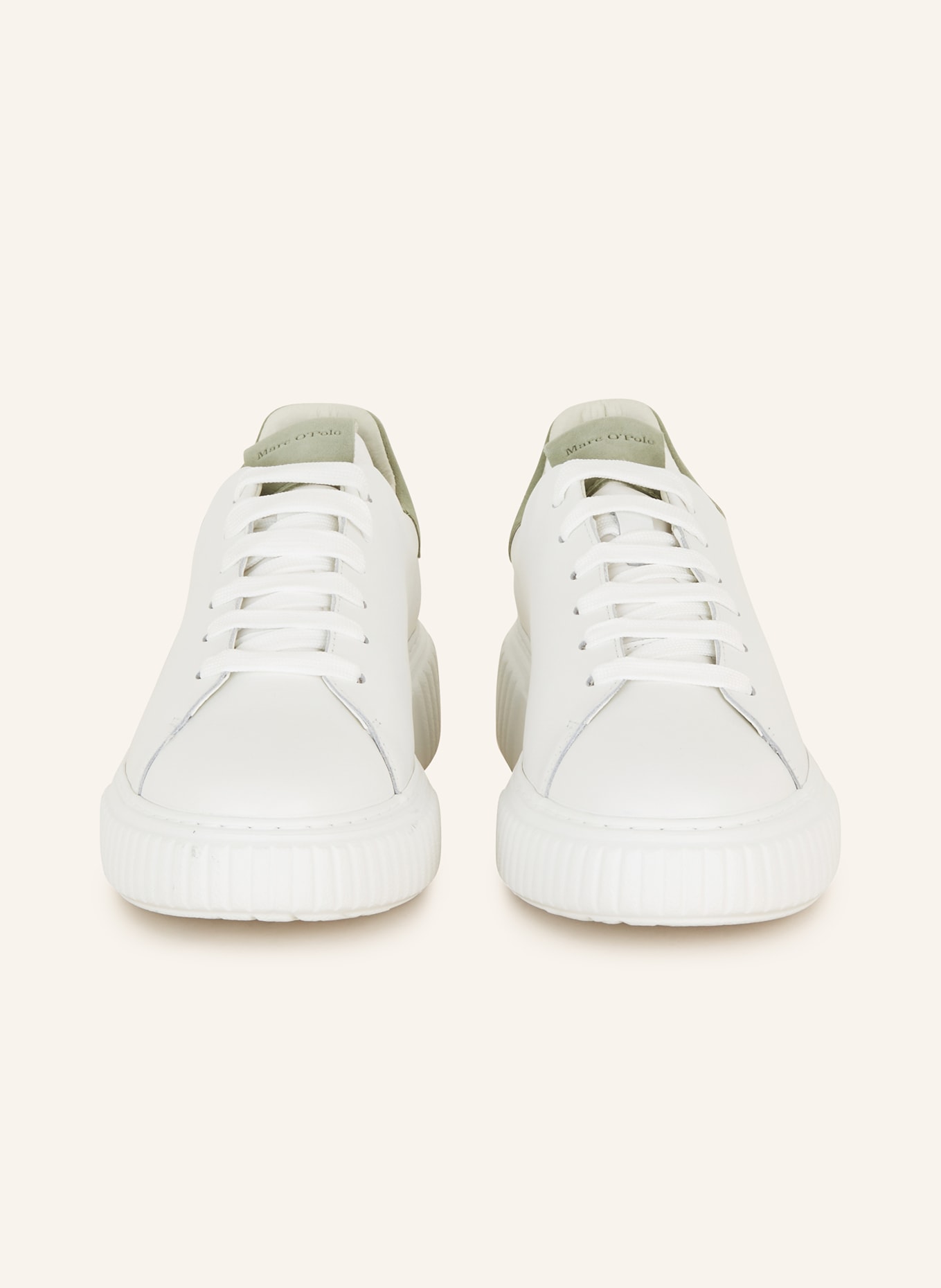 Marc O'Polo Sneakers, Color: WHITE/ LIGHT GREEN (Image 3)