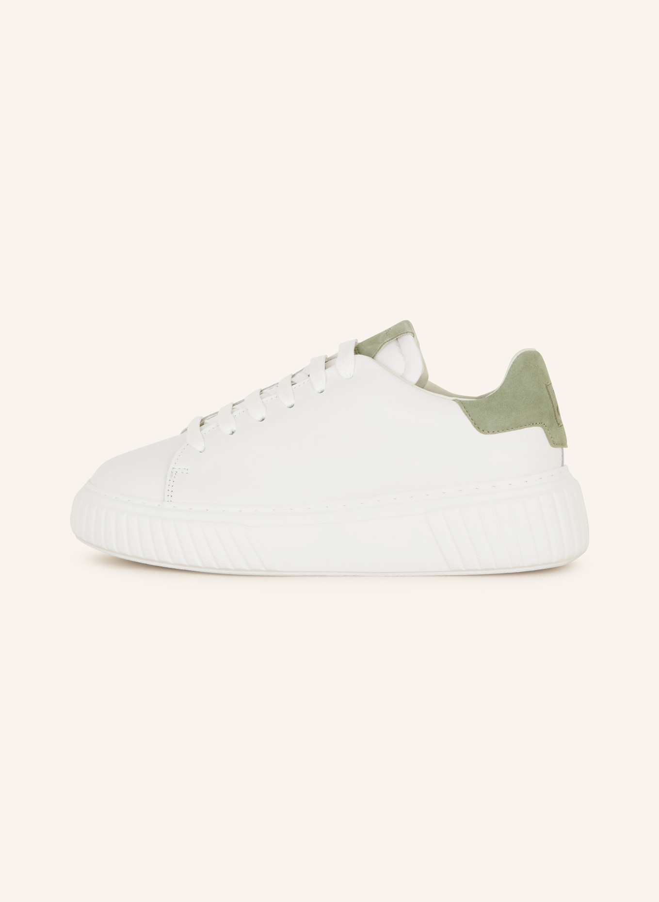 Marc O'Polo Sneakers, Color: WHITE/ LIGHT GREEN (Image 4)