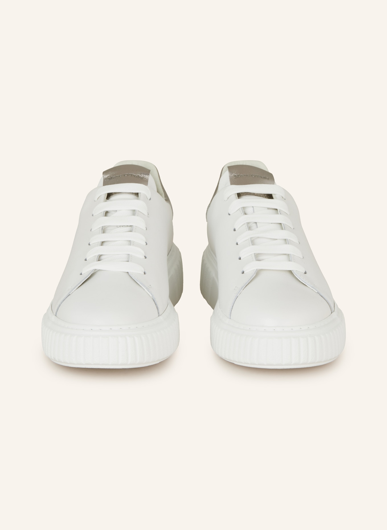 Marc O'Polo Sneaker, Farbe: WEISS/ SILBER (Bild 3)