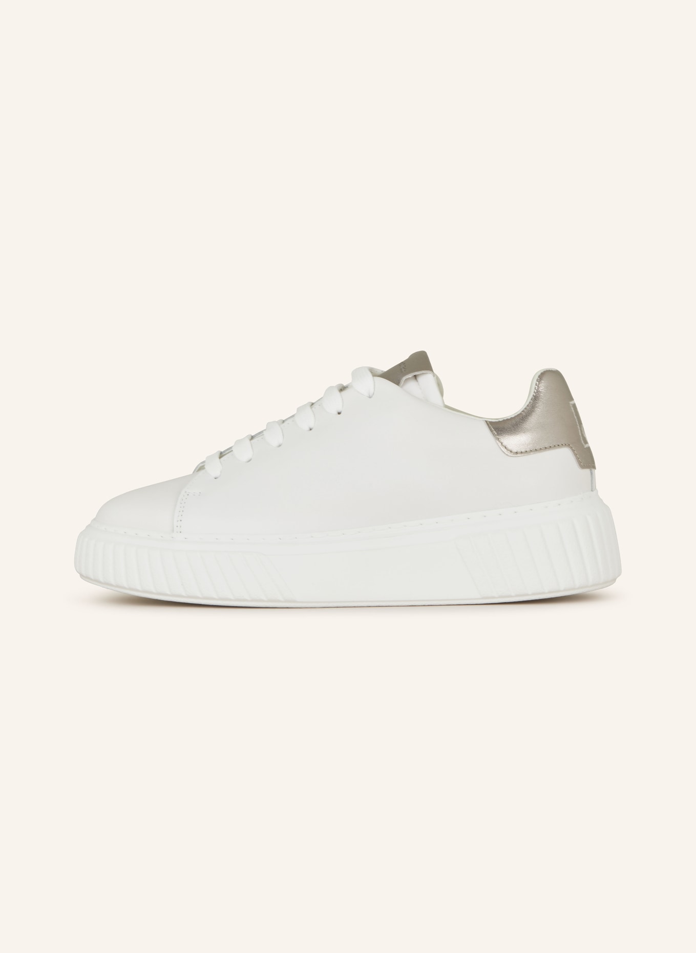 Marc O'Polo Sneaker, Farbe: WEISS/ SILBER (Bild 4)