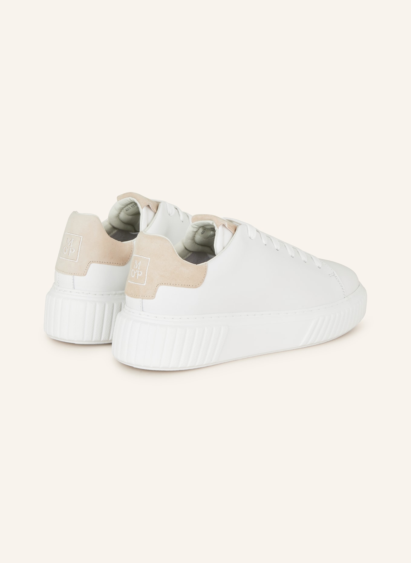 Marc O'Polo Sneakers, Color: WHITE/ BEIGE (Image 2)