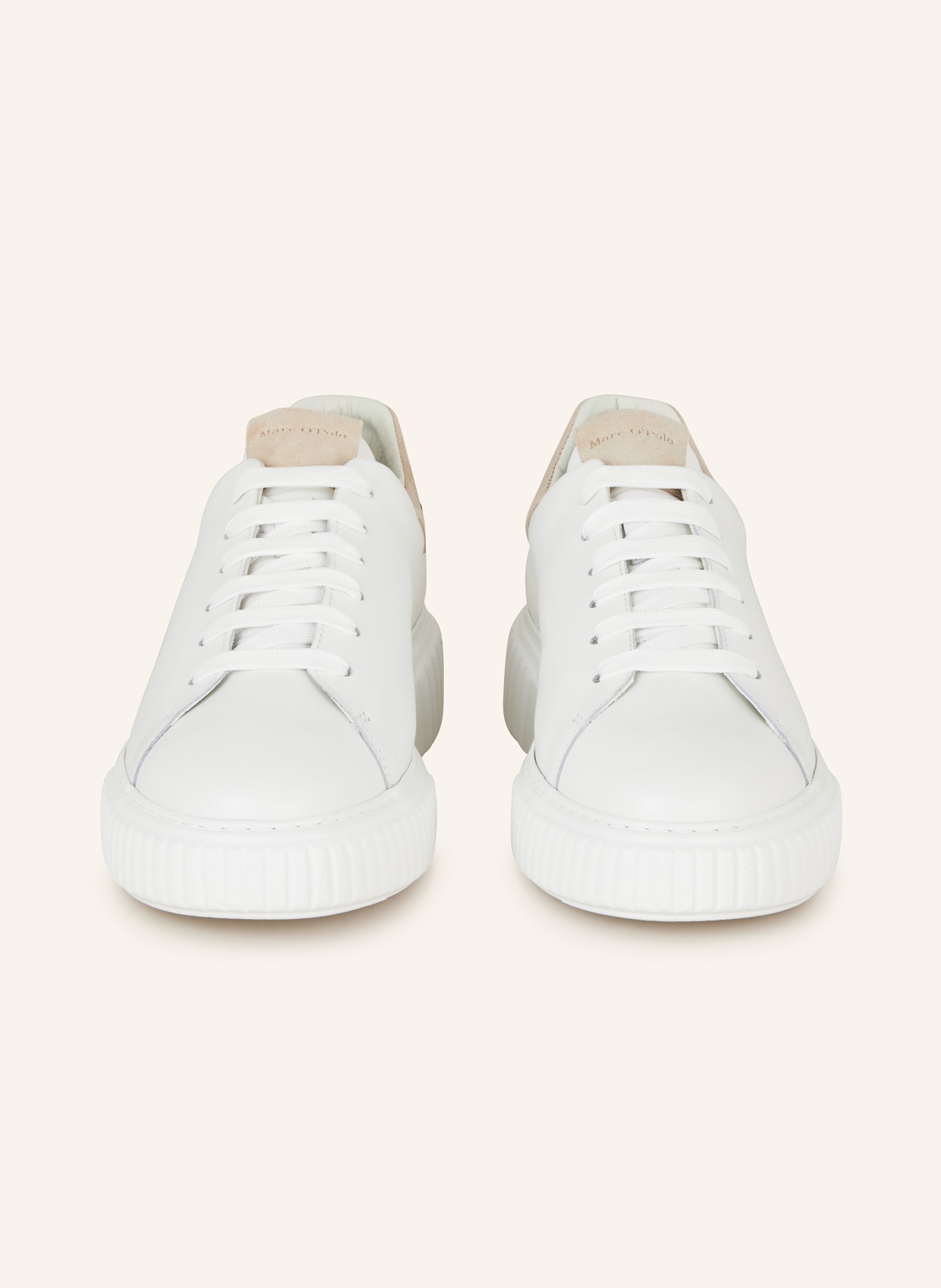 Marc O'Polo Sneakers, Color: WHITE/ BEIGE (Image 3)