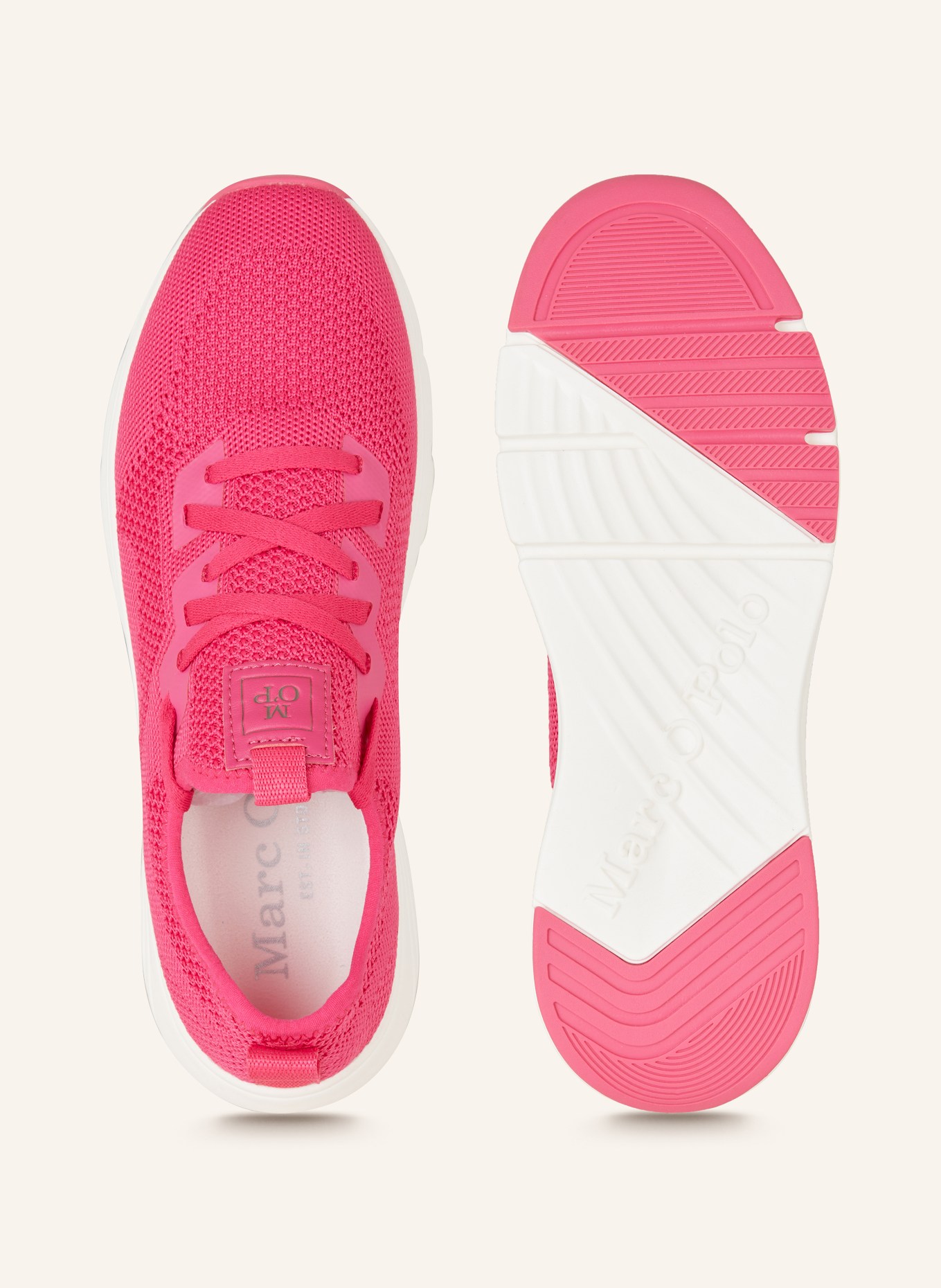 Marc O'Polo Sneakersy: RŮŽOVÁ