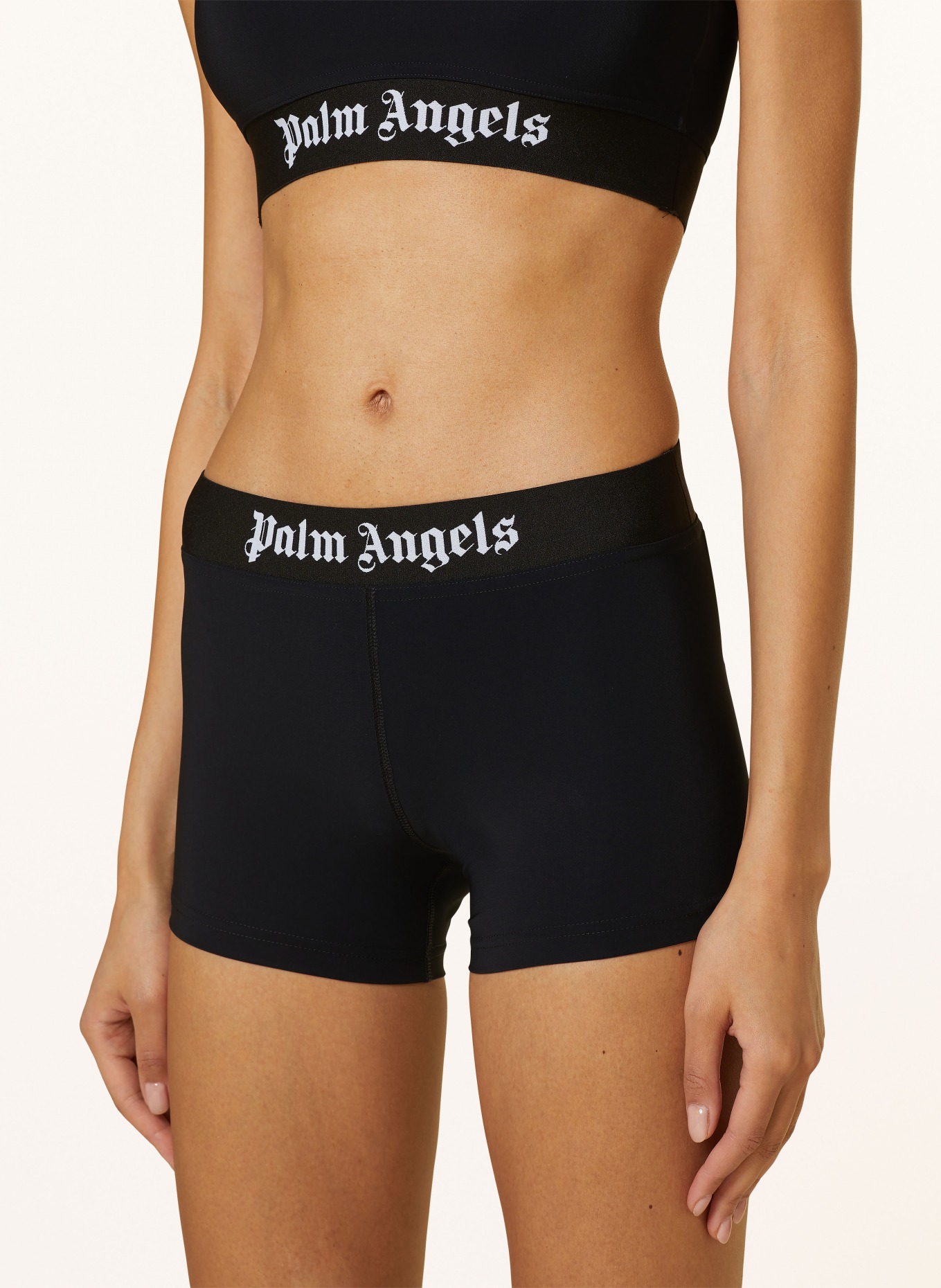 Palm Angels Shorts, Color: BLACK (Image 5)