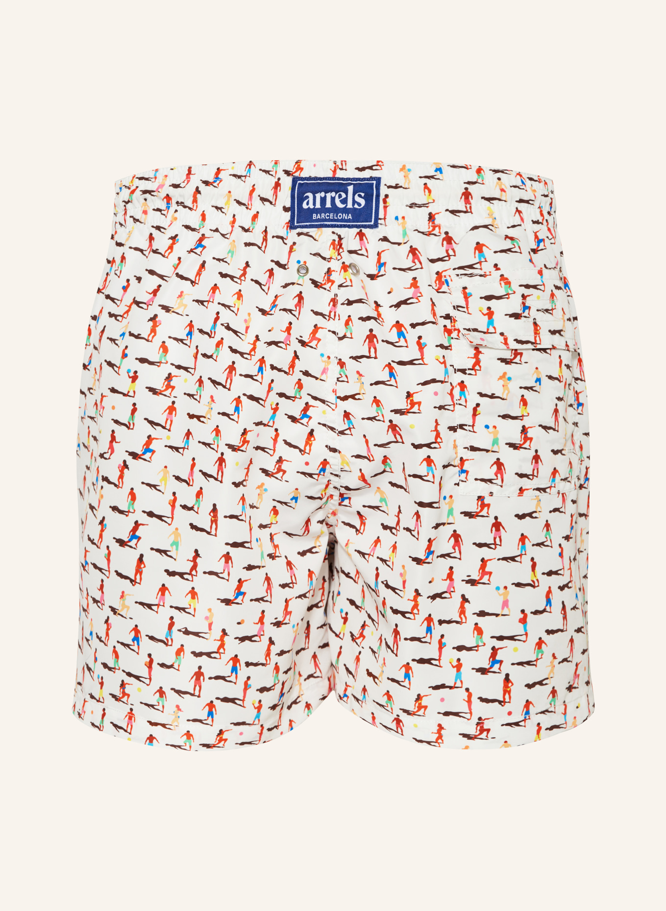 arrels BARCELONA Swim shorts ALTHINIA × MALIKA FAVRE, Color: WHITE (Image 2)