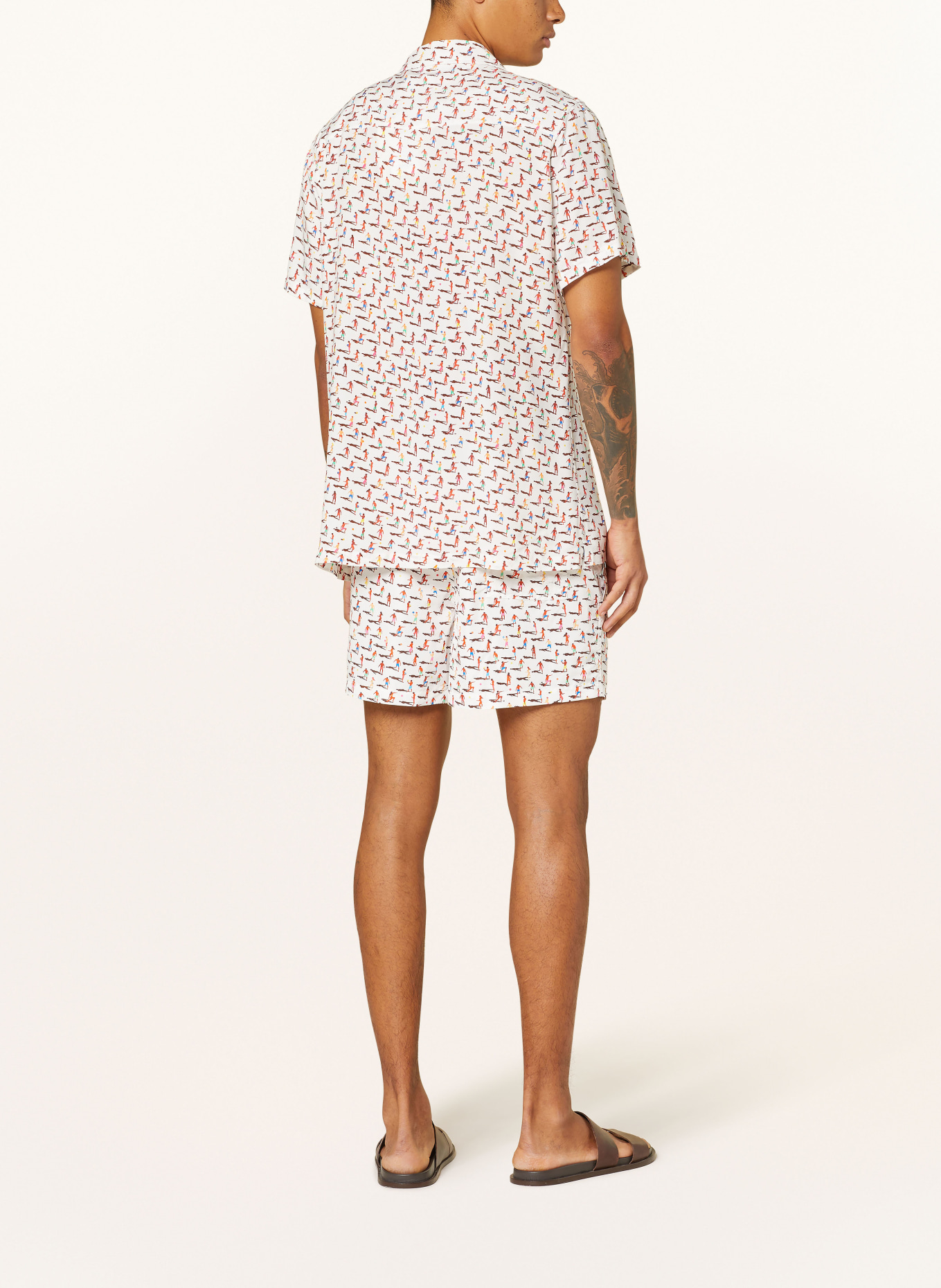 arrels BARCELONA Resort shirt ALTHINIA × MALIKA FAVRE comfort fit, Color: WHITE (Image 3)