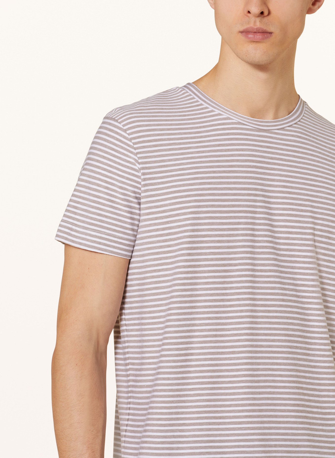 JOOP! JEANS T-shirt CORNELIO, Color: BEIGE/ WHITE (Image 4)