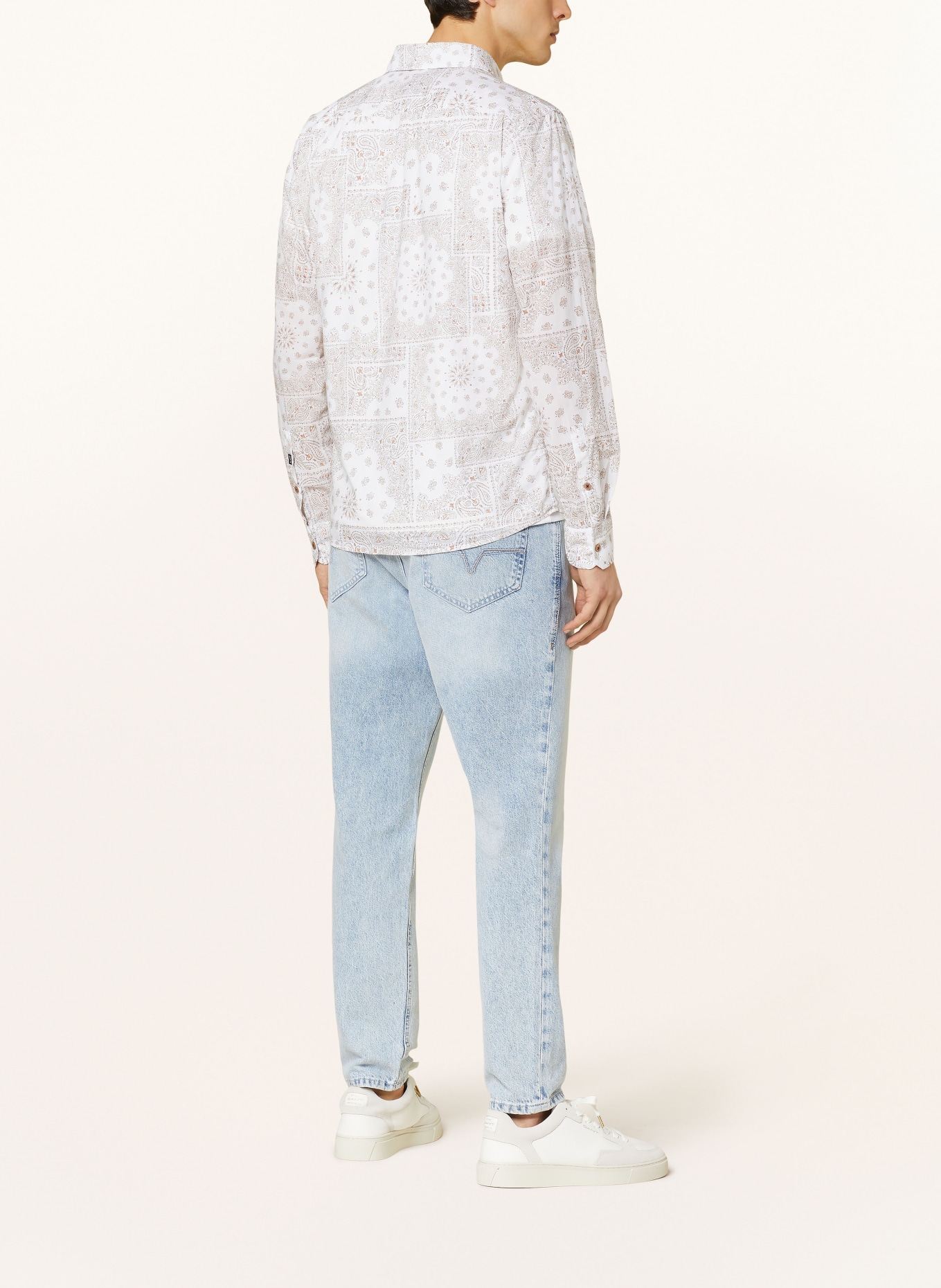 JOOP! JEANS Shirt HANSON modern fit, Color: WHITE/ BROWN (Image 3)
